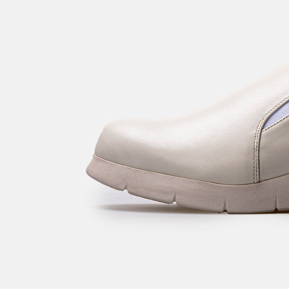 Volzak 06 Sabot en cuir Beige