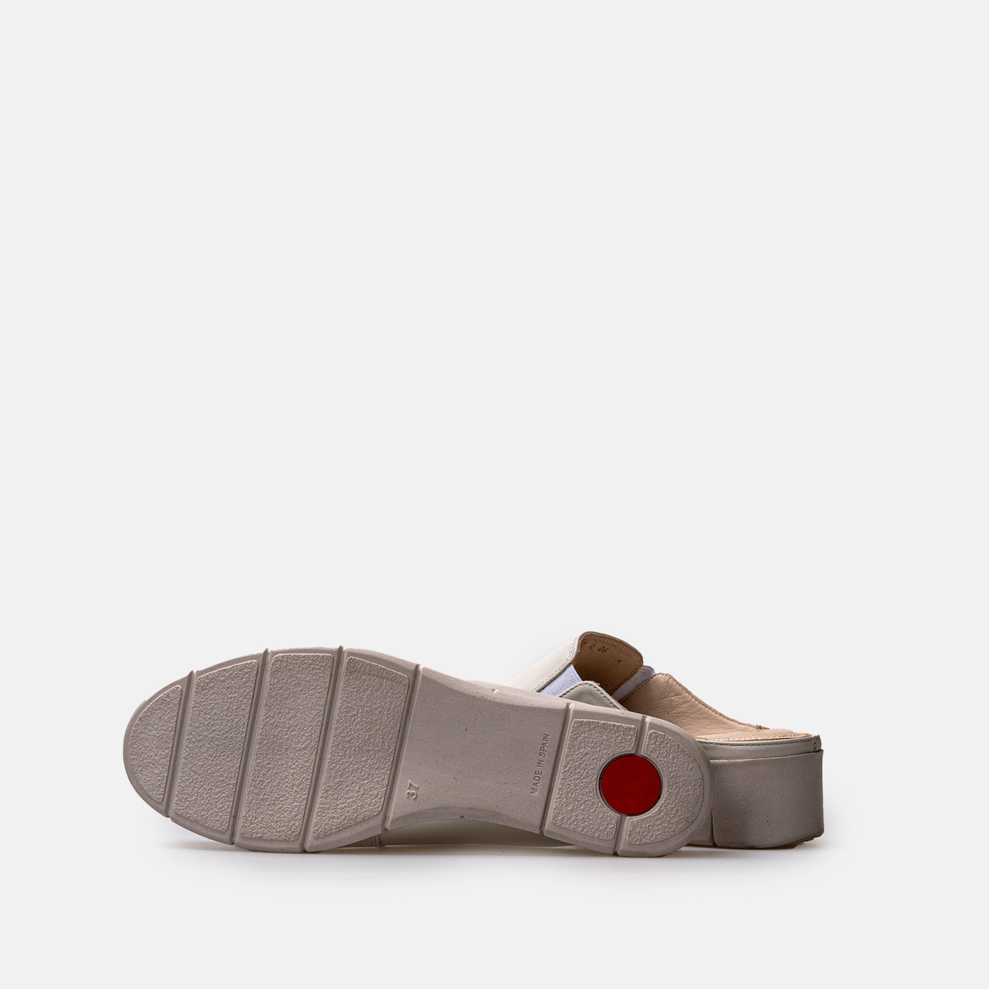 Volzak 06 Sabot en cuir Beige