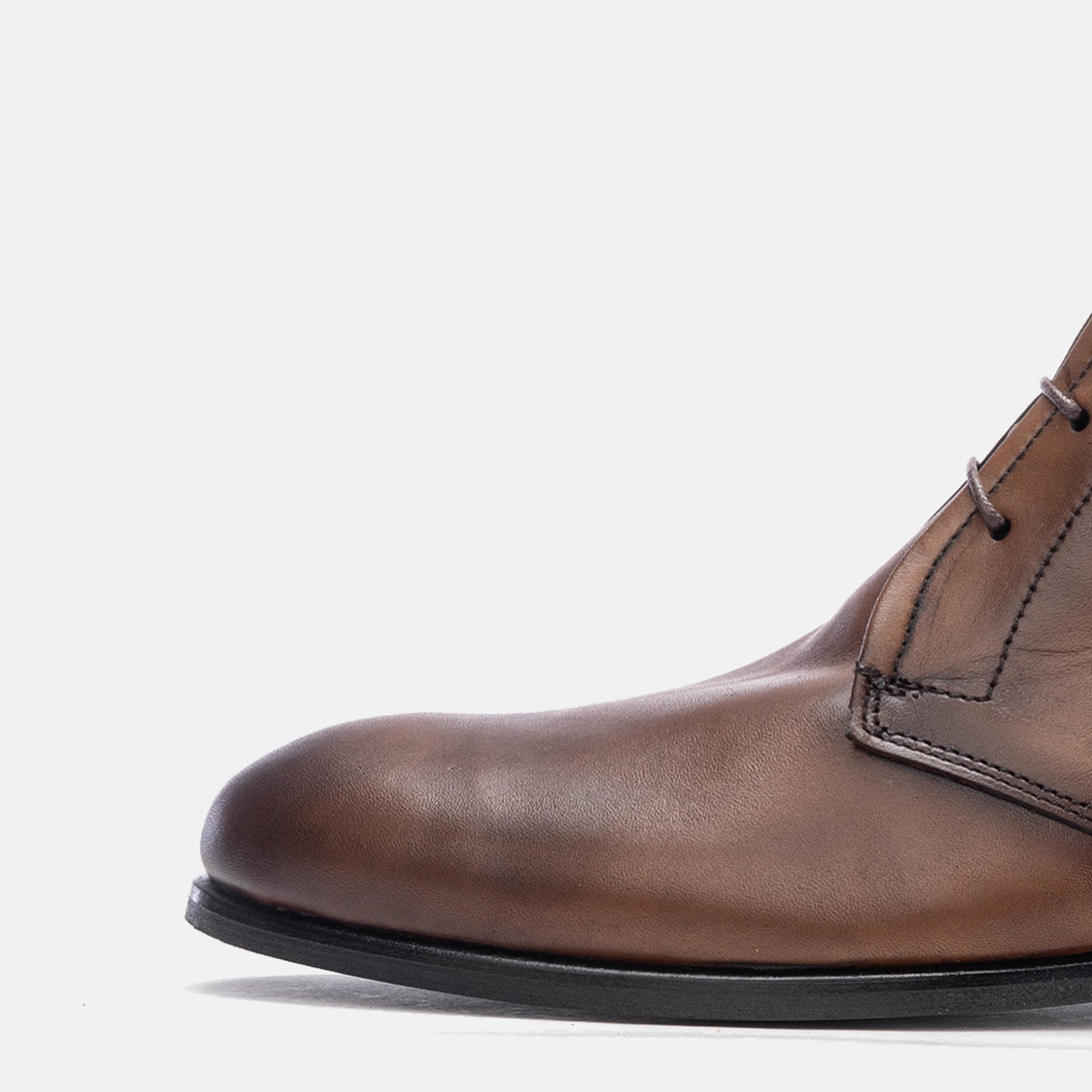 Volzak 1301s Bottine en cuir Marron vintage