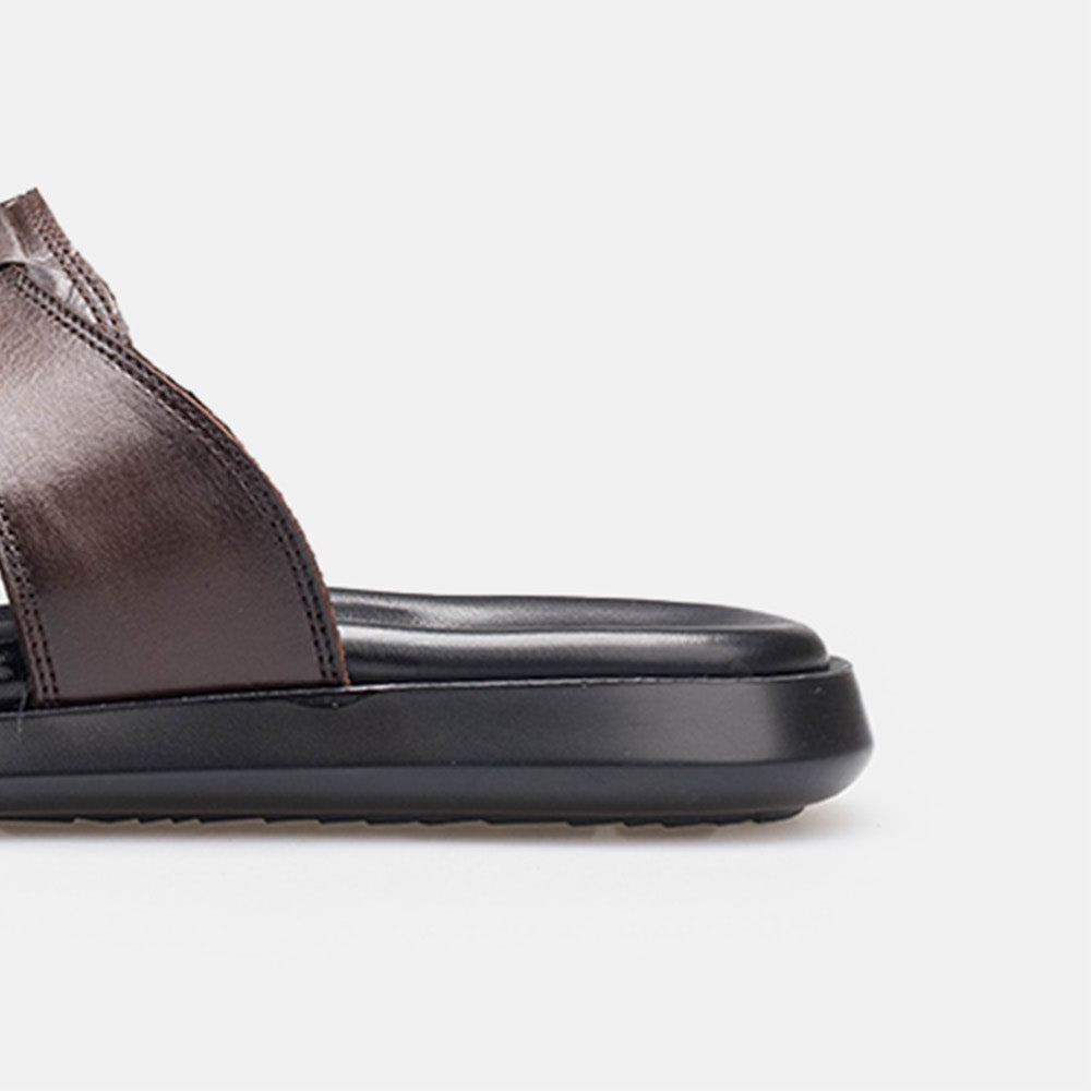 Volzak 5406 Sandale en cuir Marron