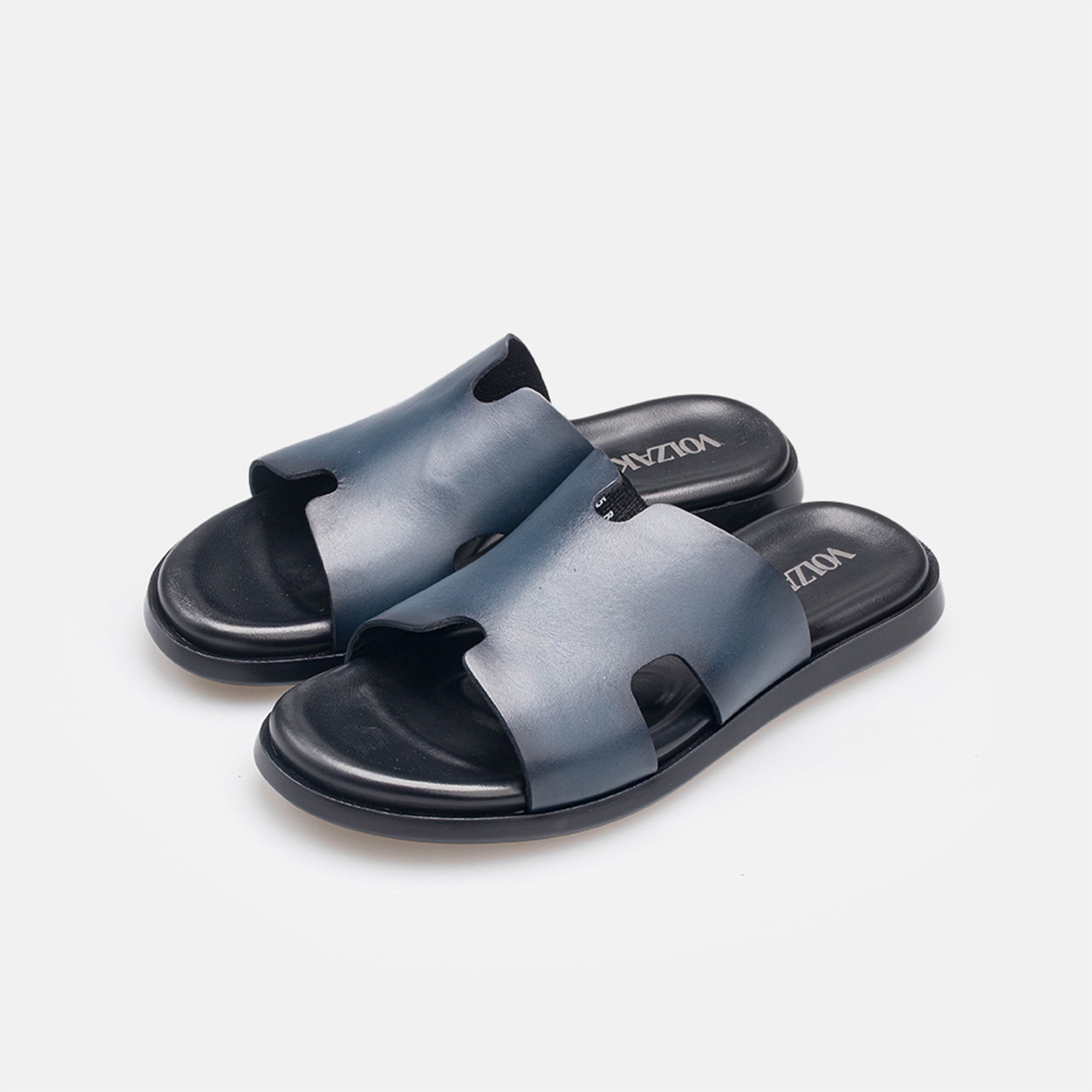 Volzak 5405 Sandale en cuir Bleu