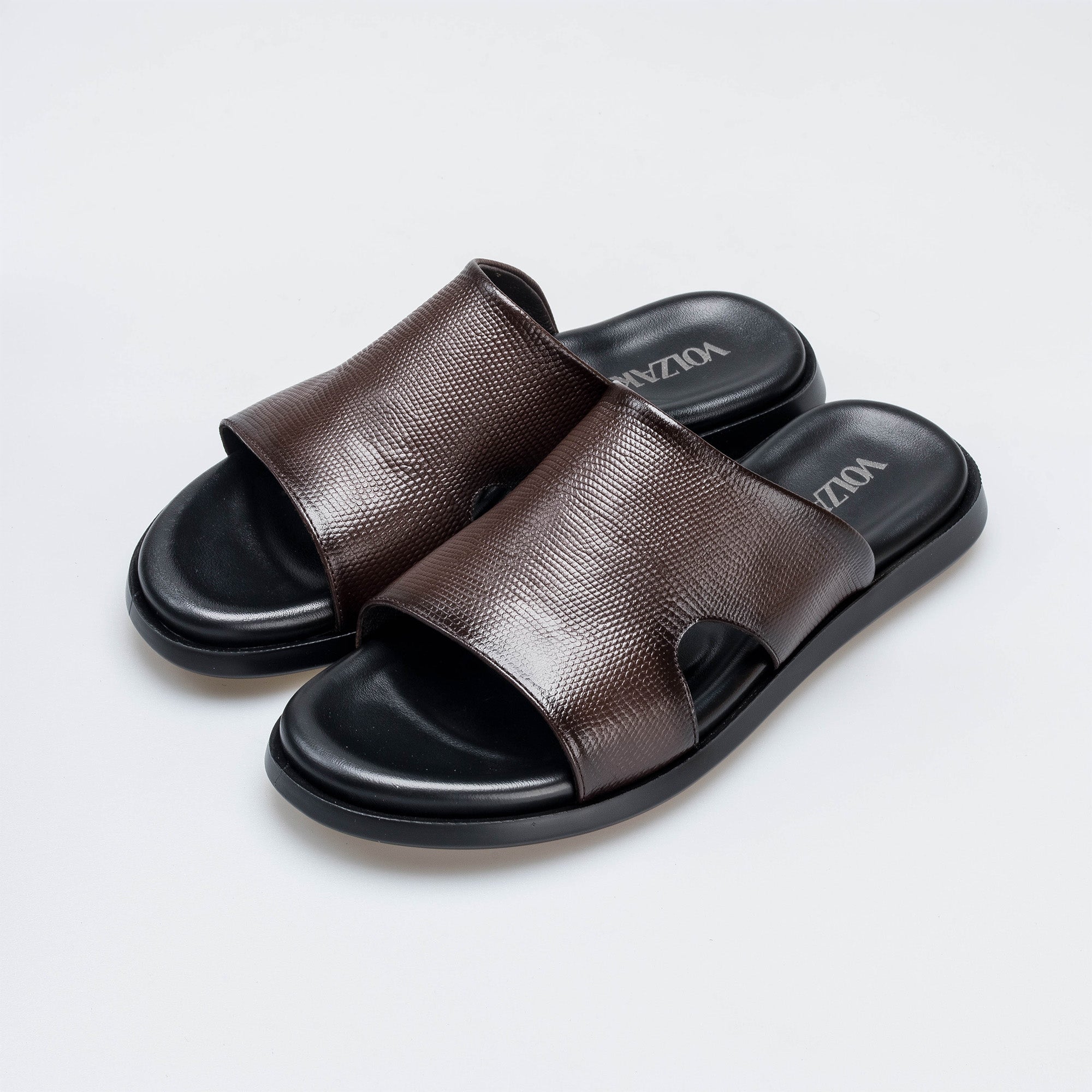 Volzak 5408 Sandale en cuir Marron