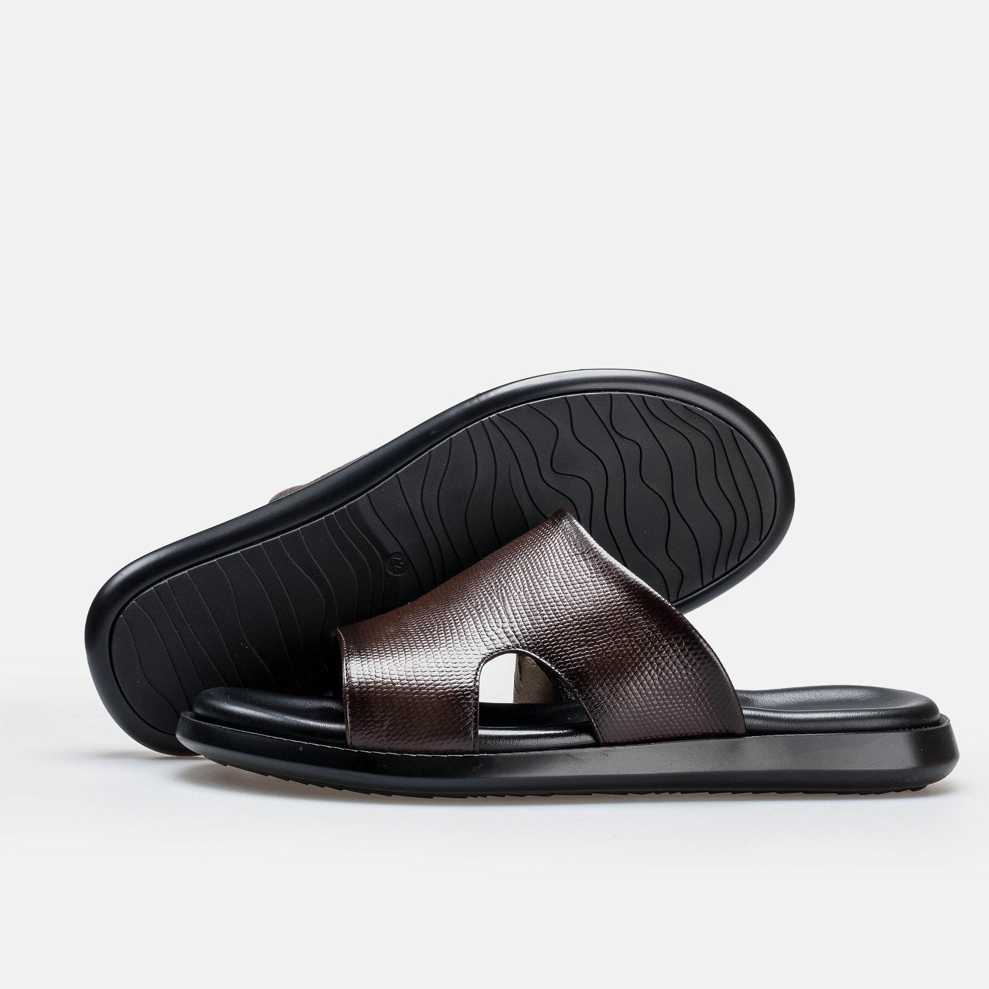 Volzak 5408 Sandale en cuir Marron