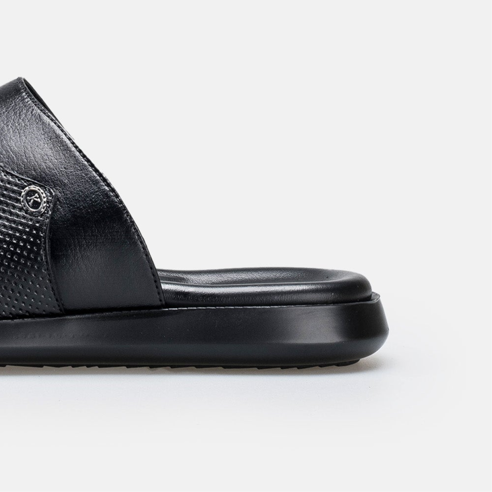 Volzak 5410 Sandale en cuir Noir