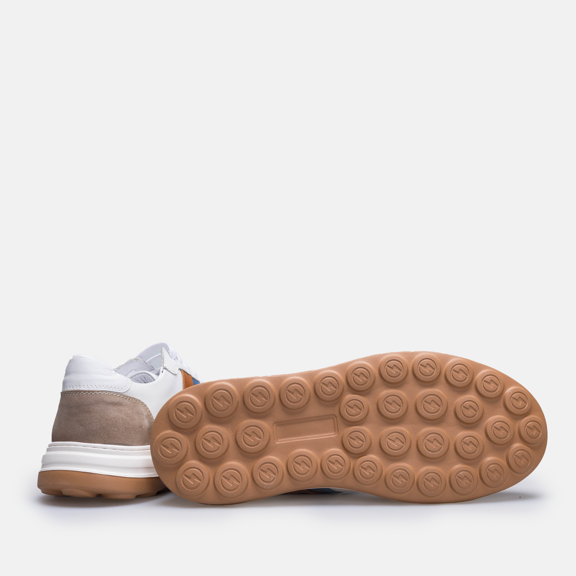 Volzak 7000 basket en cuir Blanc