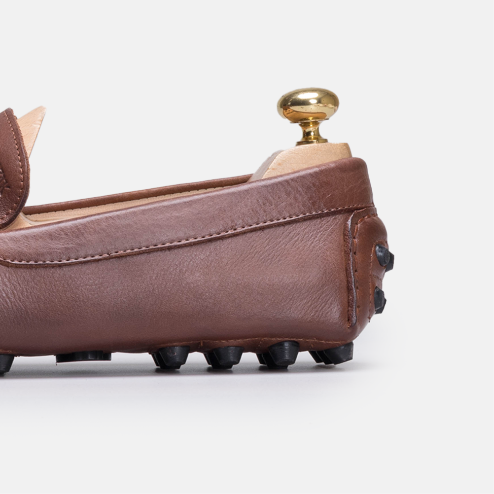 Volzak 2000 Mocassin en cuir Camel