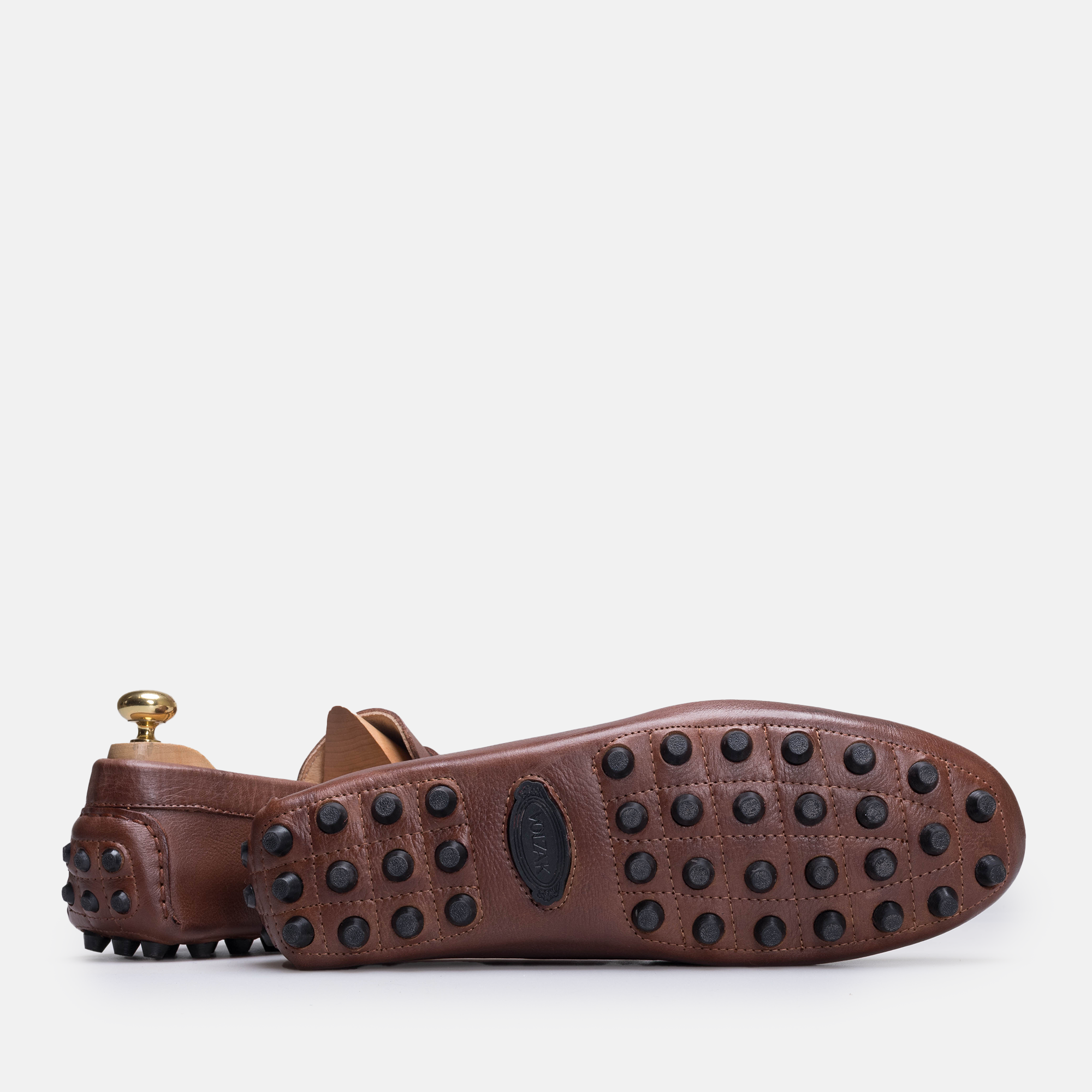 Volzak 2000 Mocassin en cuir Camel