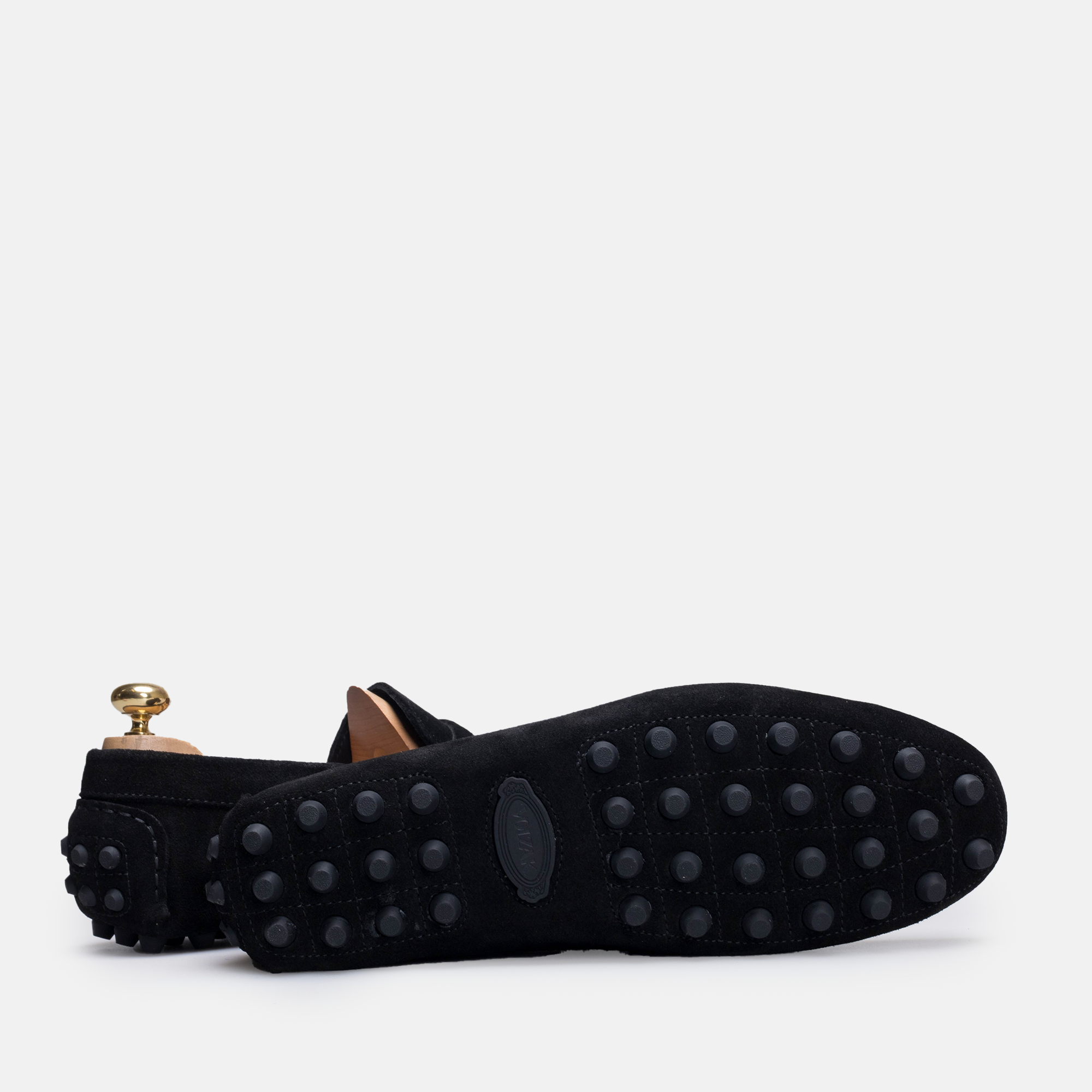 Volzak 2000 Mocassin en daim Noir