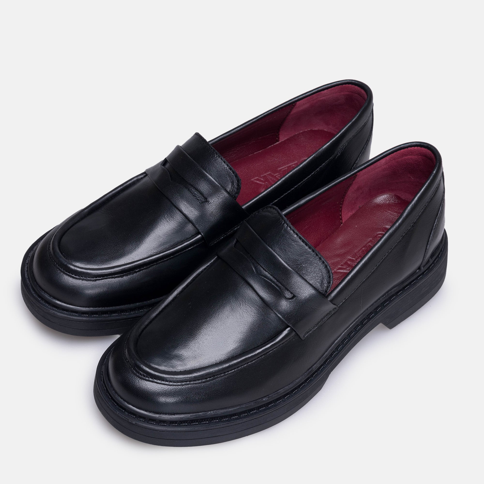 Volzak 6035 Black Leather Shoe