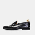 Volzak 315 Mocassin penny en cuir Démasquable Noir
