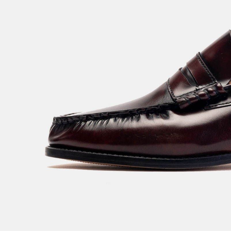 Volzak 315 Bordeaux Detachable Leather Penny Loafer