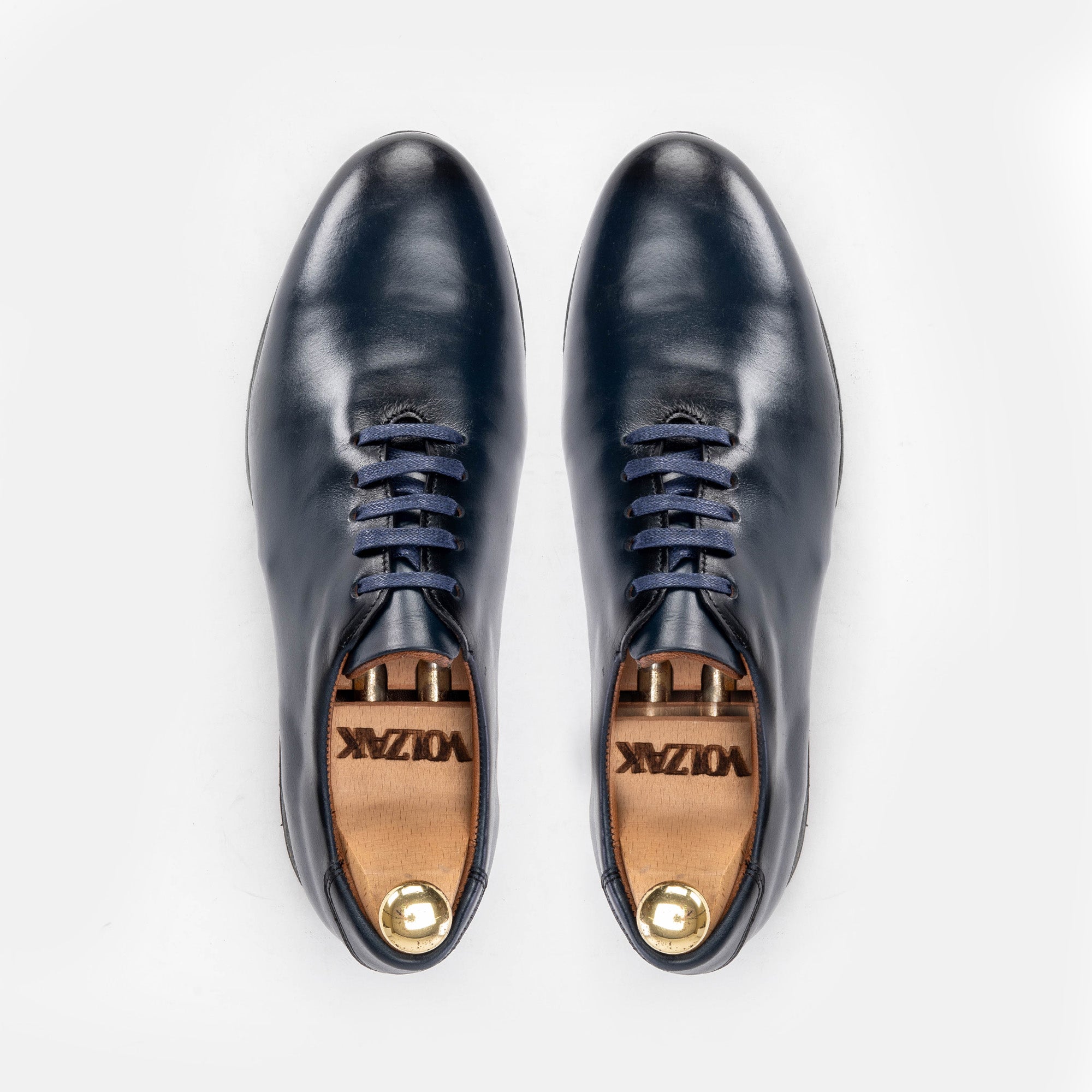 Volzak 5154 Basket en cuir Bleu