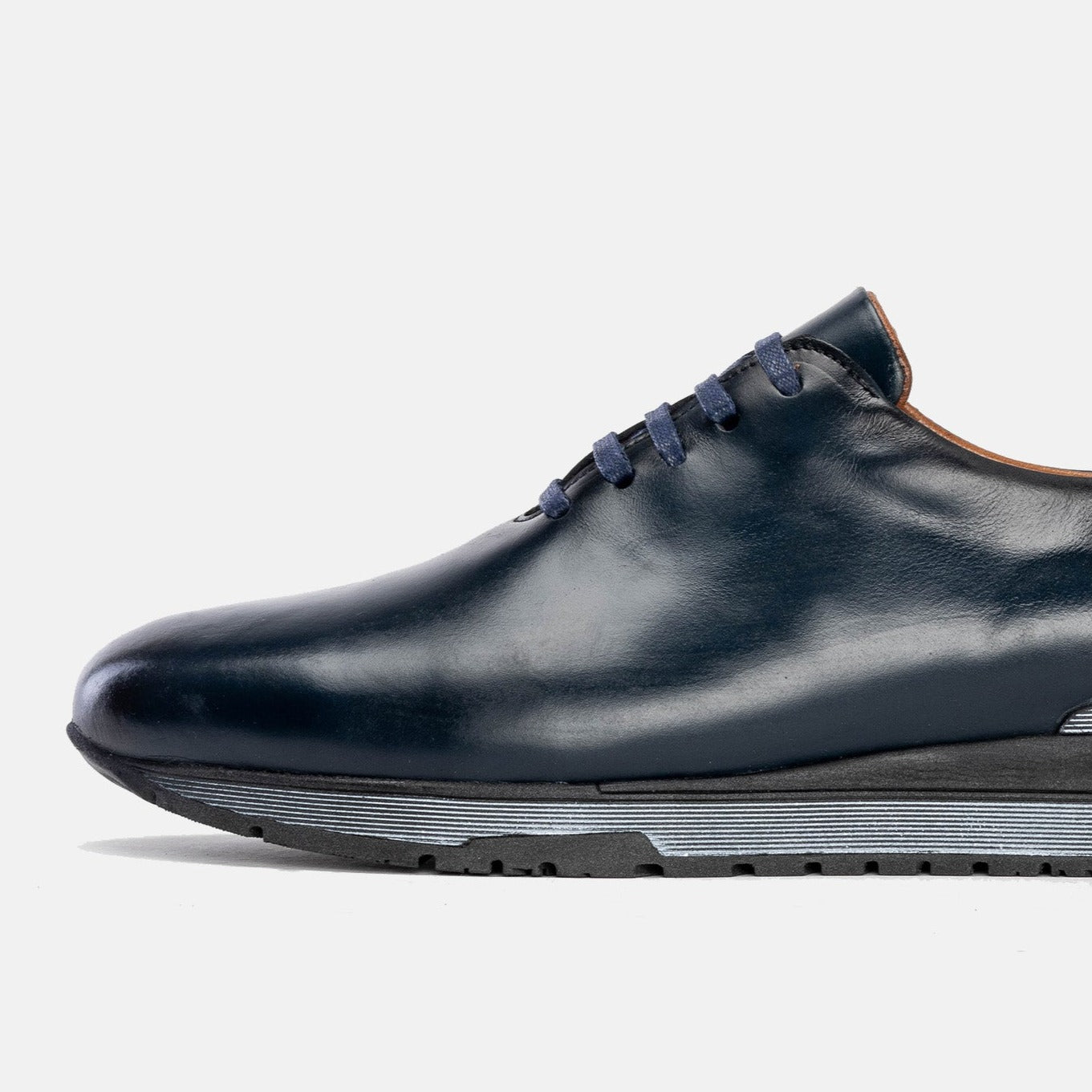 Volzak 5154 Basket en cuir Bleu