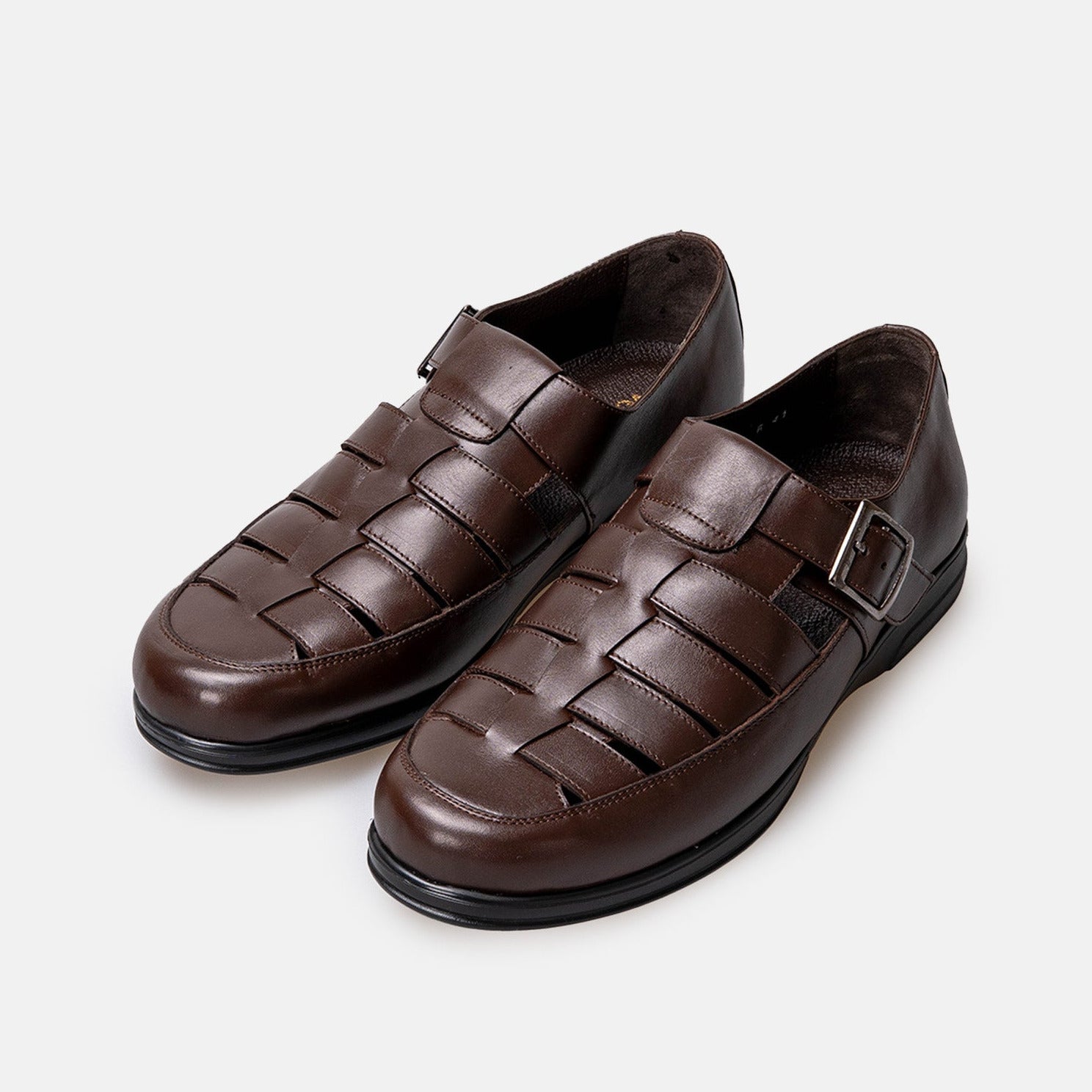 Volzak 5422 Sandale en cuir Marron