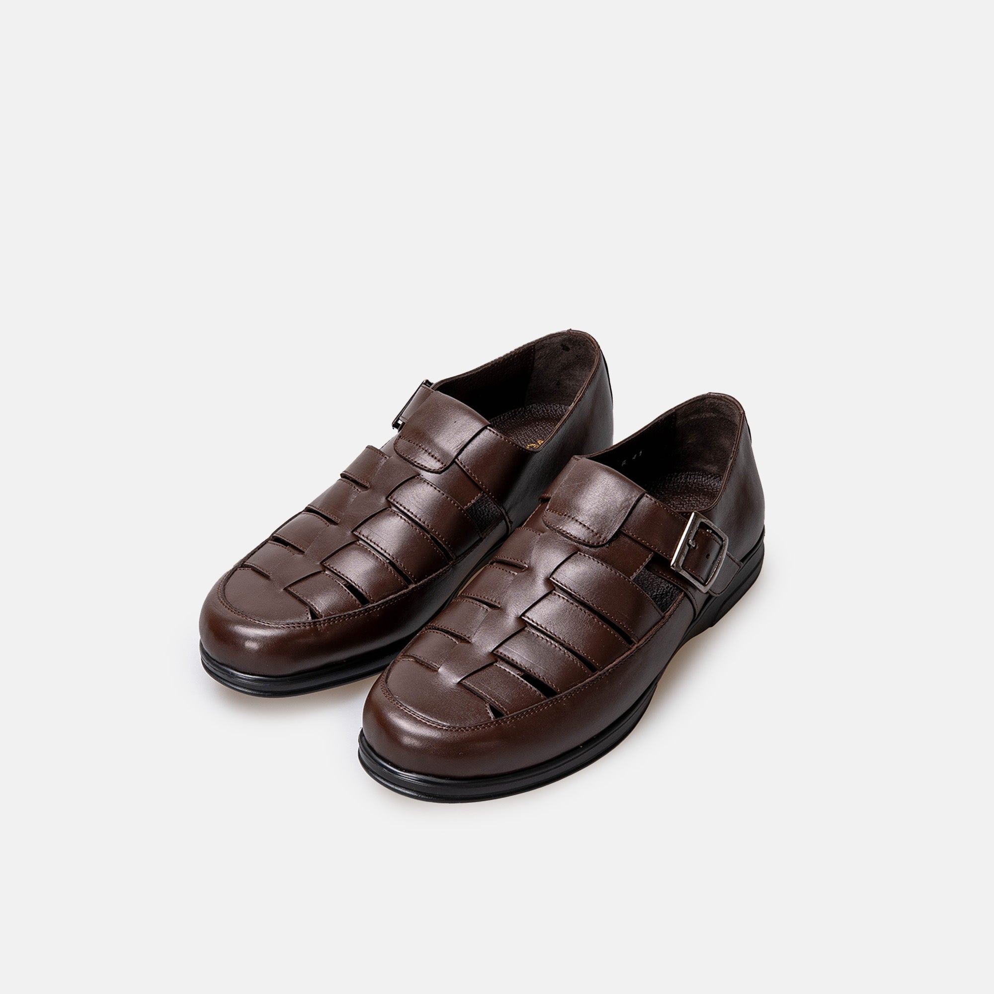 Volzak 5422 Sandale en cuir Marron