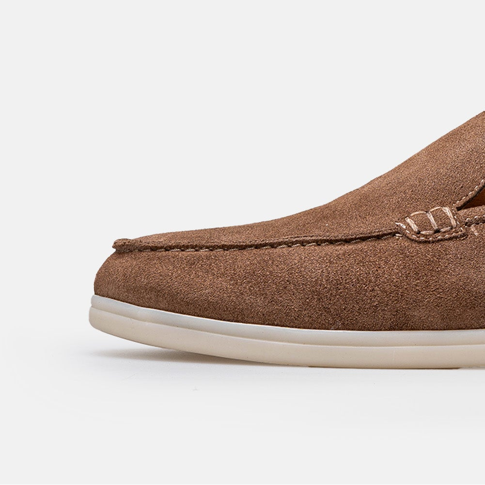 Volzak 3061 Suede Moccasin Blue
