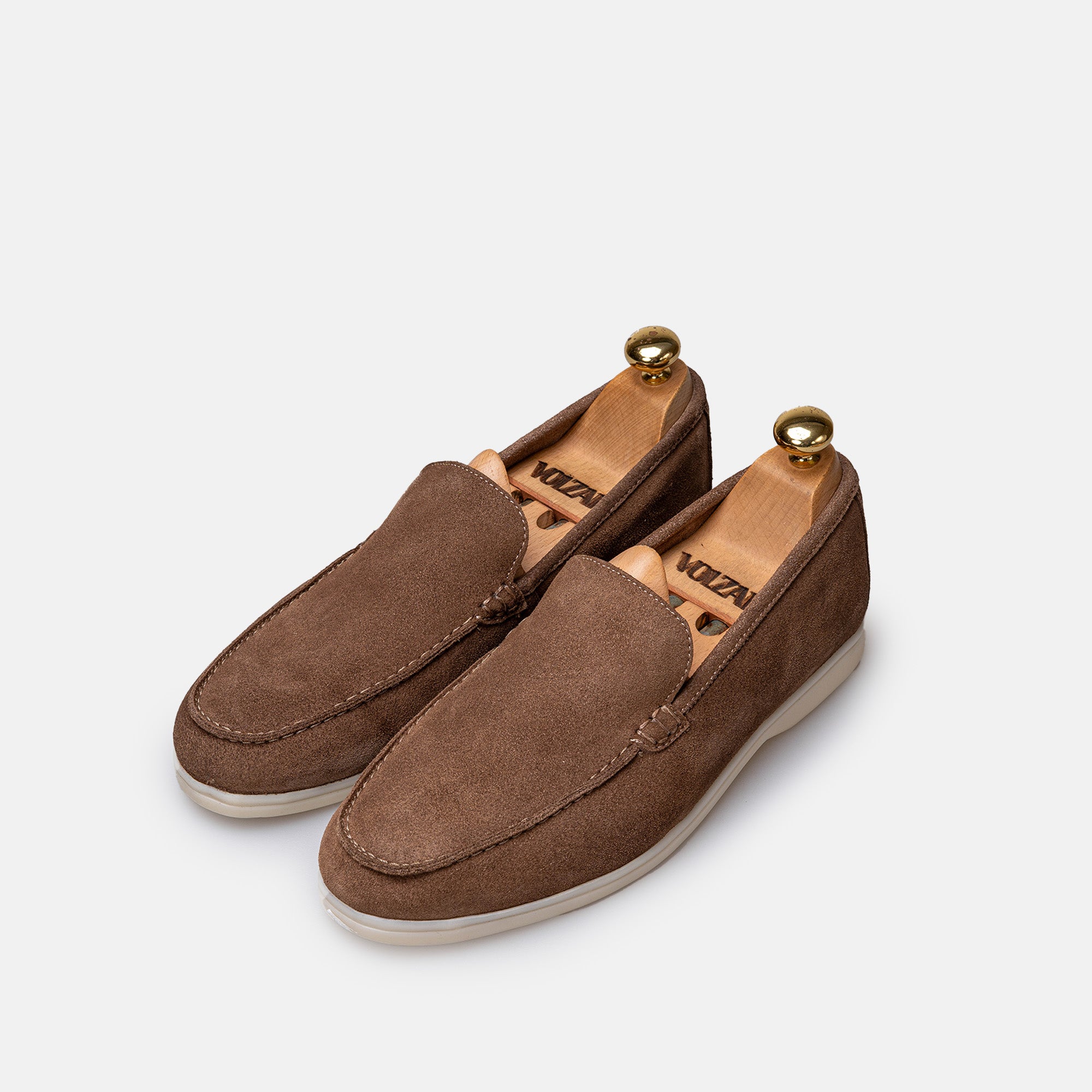 Volzak 3061 Suede Moccasin Blue