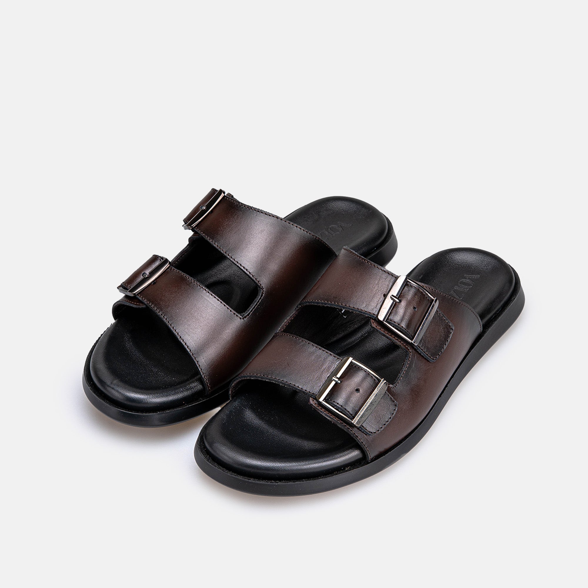 Volzak 5426 Sandale en cuir Marron