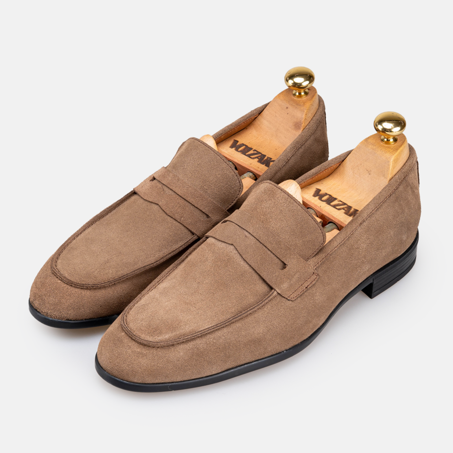 Volzak 5209 chaussure en daim Taupe