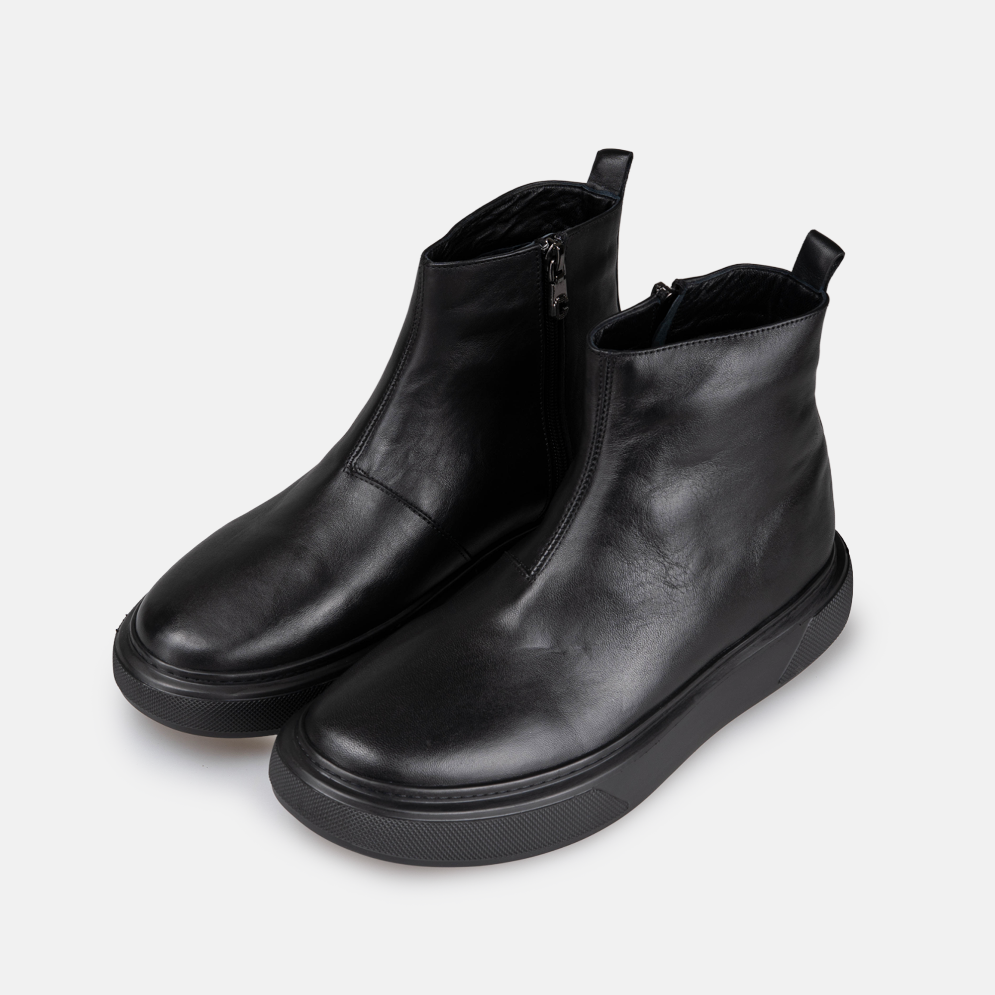 Volzak 303 Bottine en cuir Noir