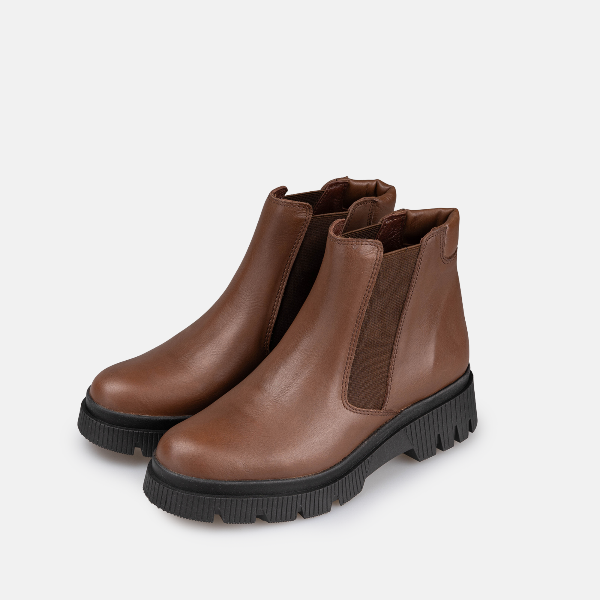 Volzak 1088 Bottine en cuir Marron