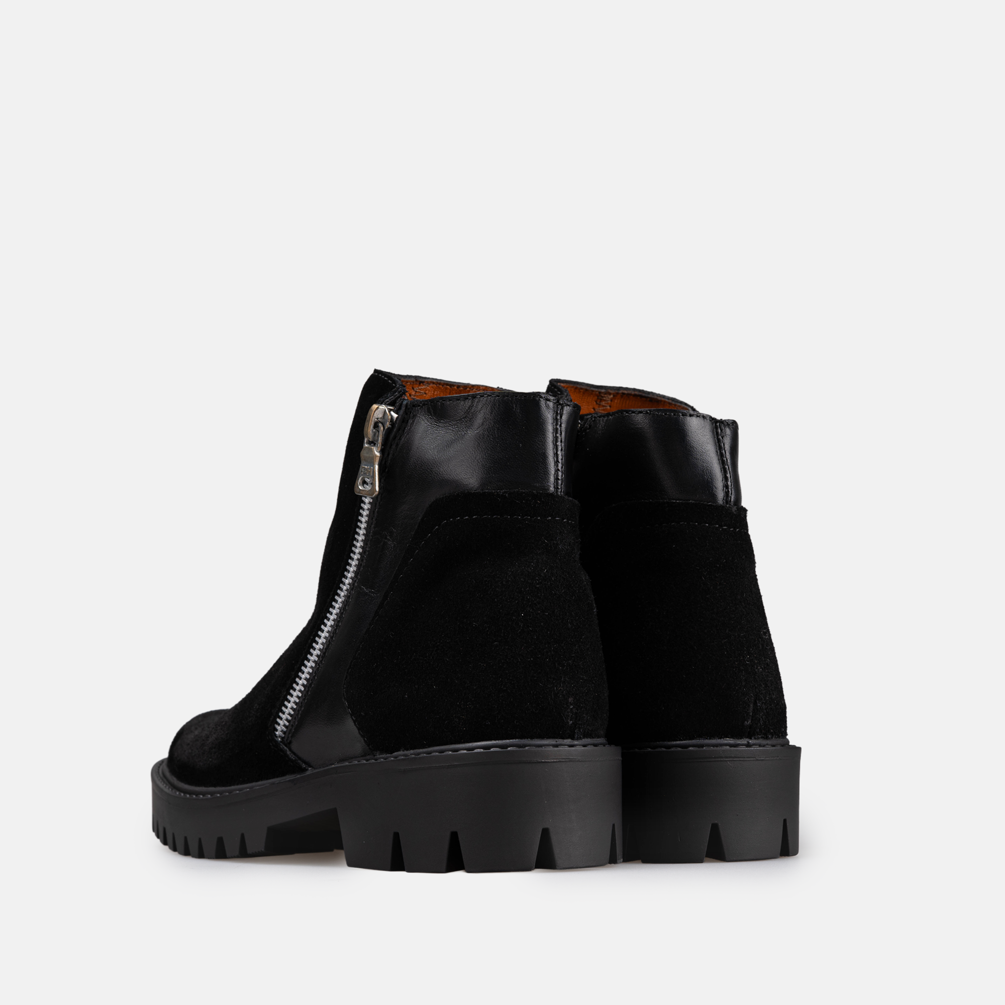 Volzak 1087 Bottine en daim Noir