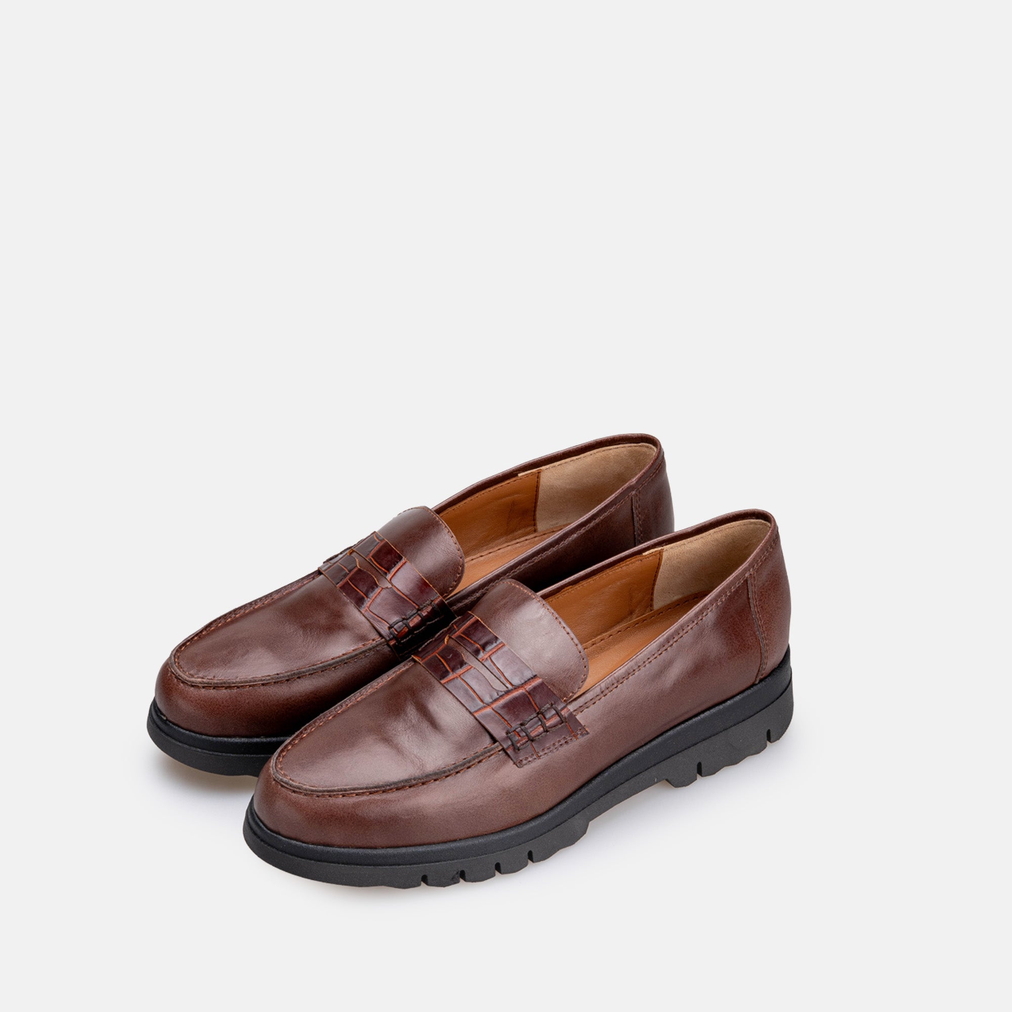 Volzak 120 Chaussure en cuir Marron