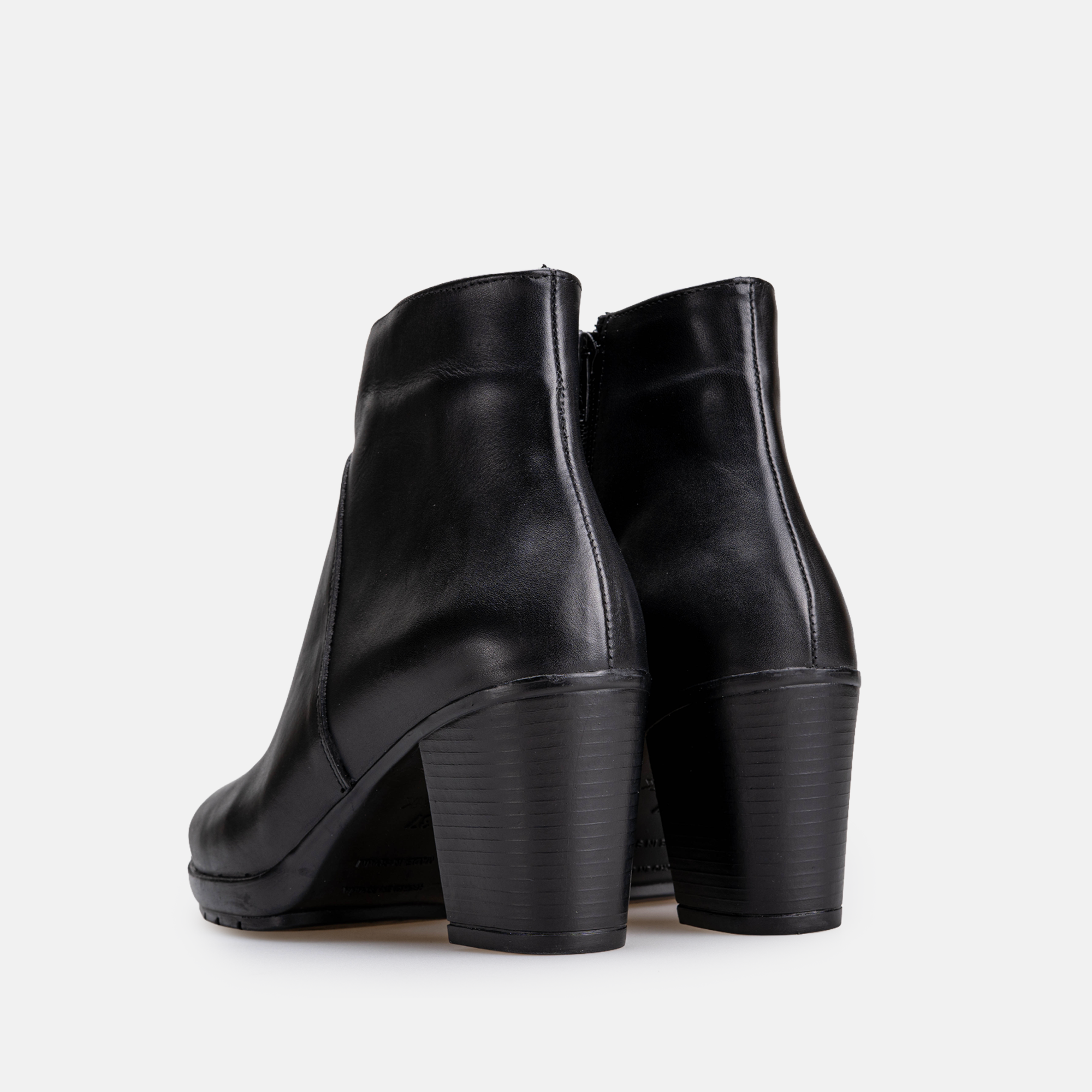 Volzak 101 Bottine en cuir Noir