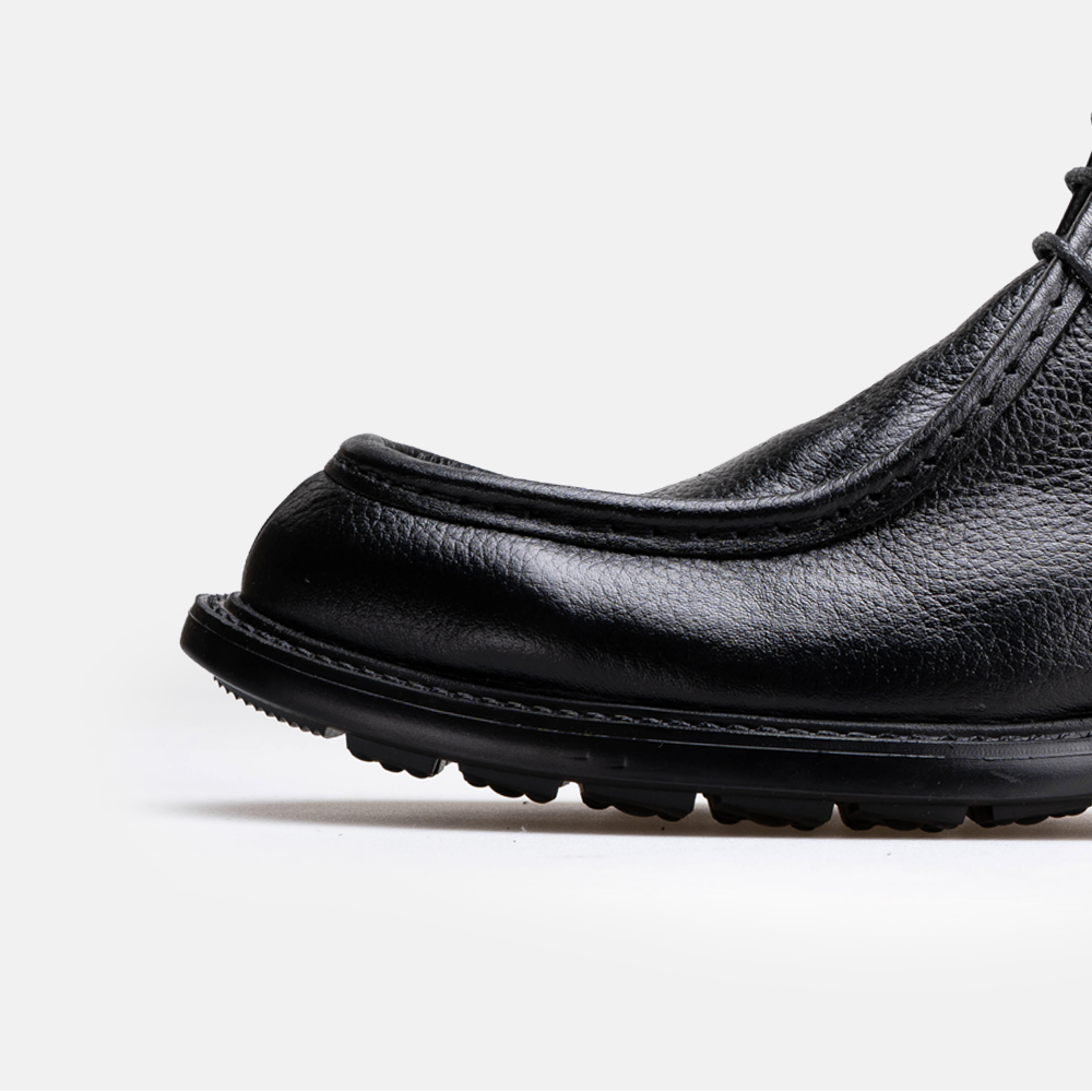 Volzak 5515 Bottine en cuir Noir Grainé