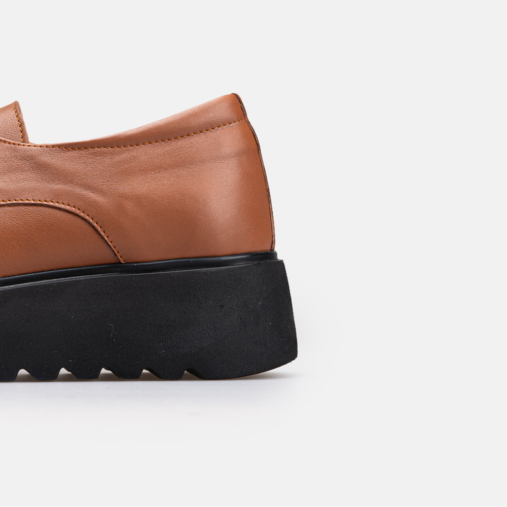 Volzak 4027 Chaussure en cuir Camel