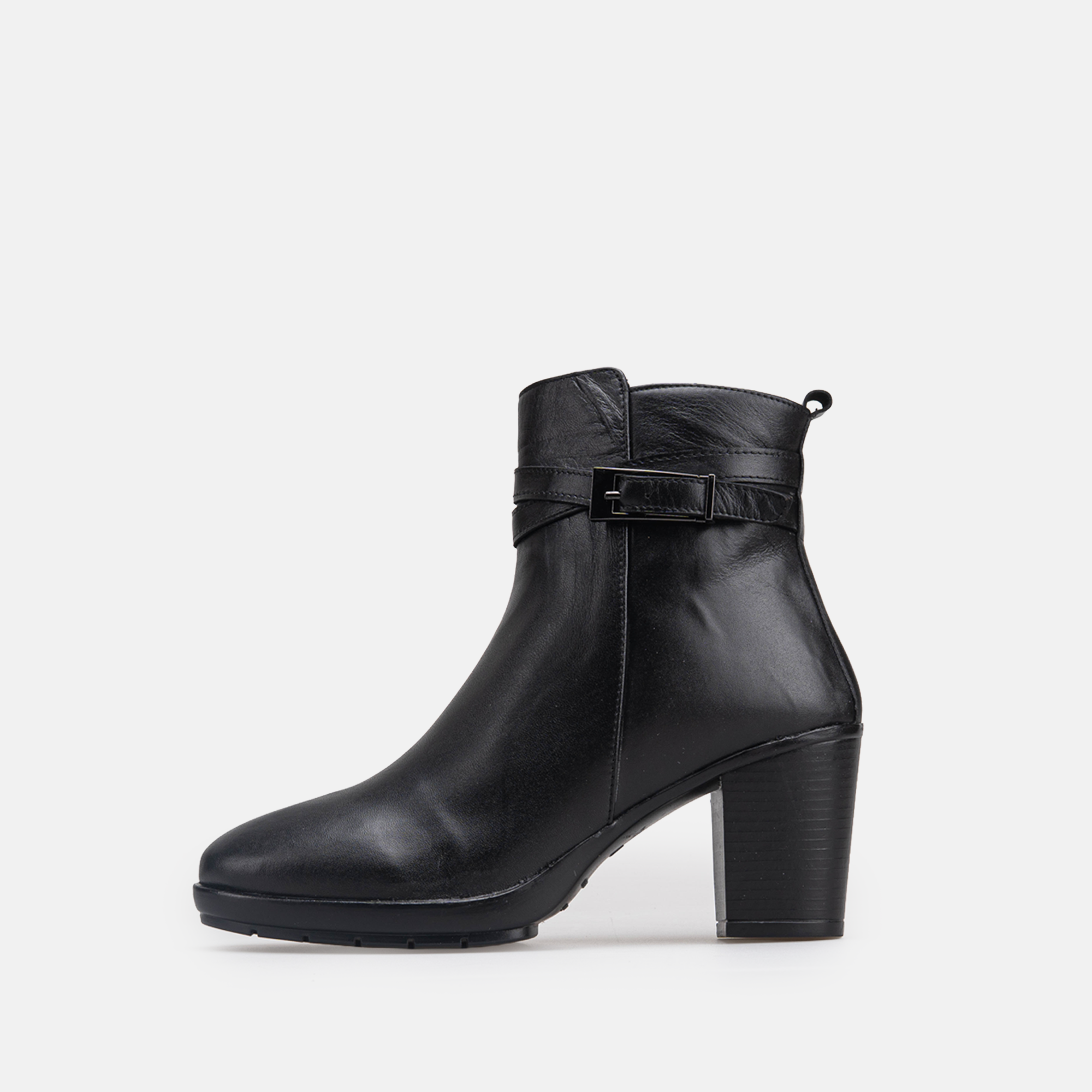 Volzak 2027 Bottine en cuir Noir