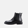 Volzak 4037 Bottine en cuir Noir