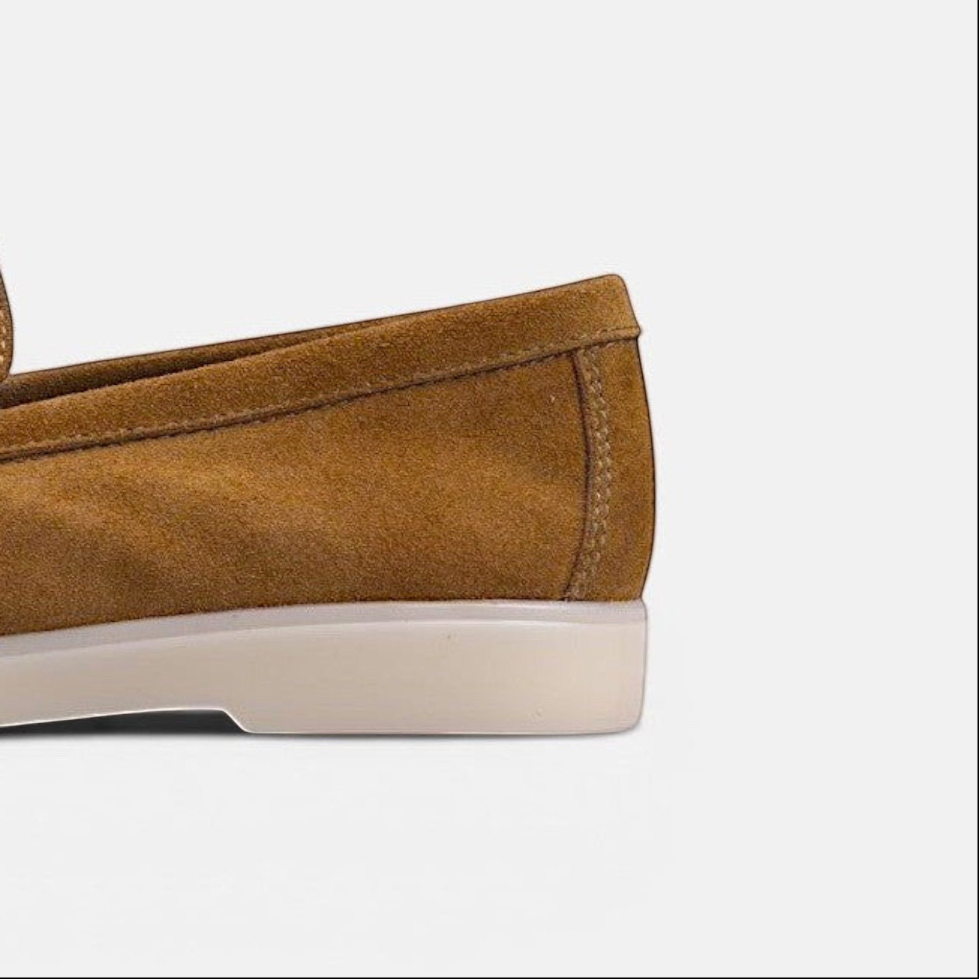 Volzak 279 Mocassin en daim Camel
