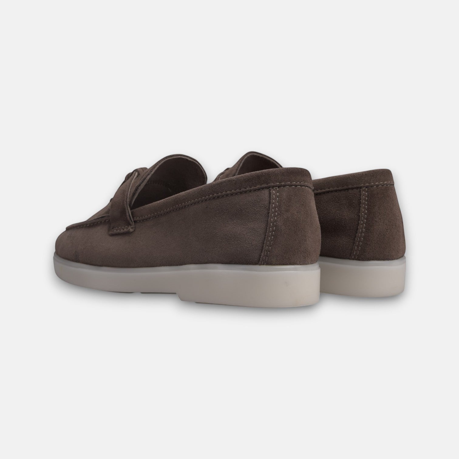 Volzak 279 Mocassin en daim Taupe