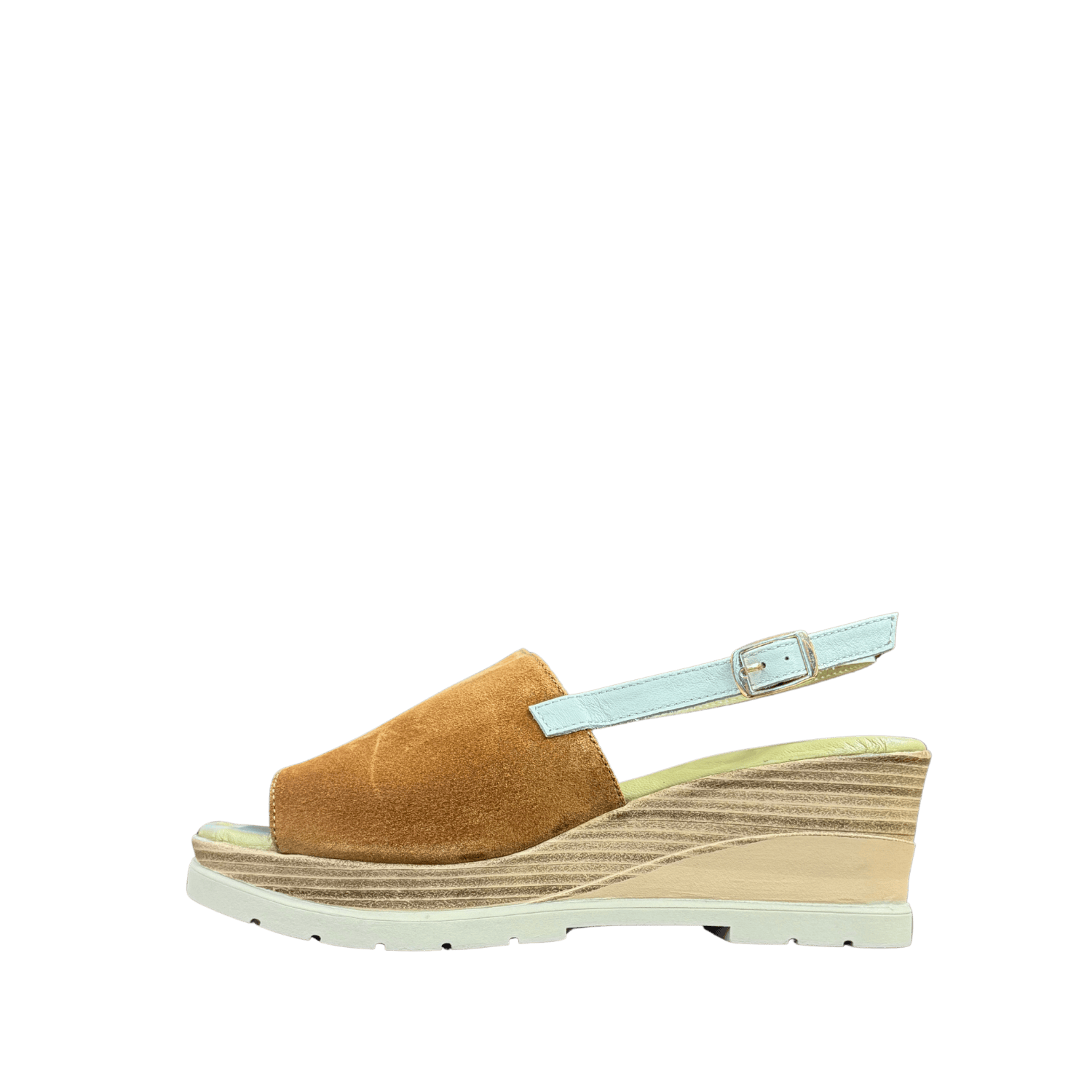 Volzak 5010 Sandale en daim Camel