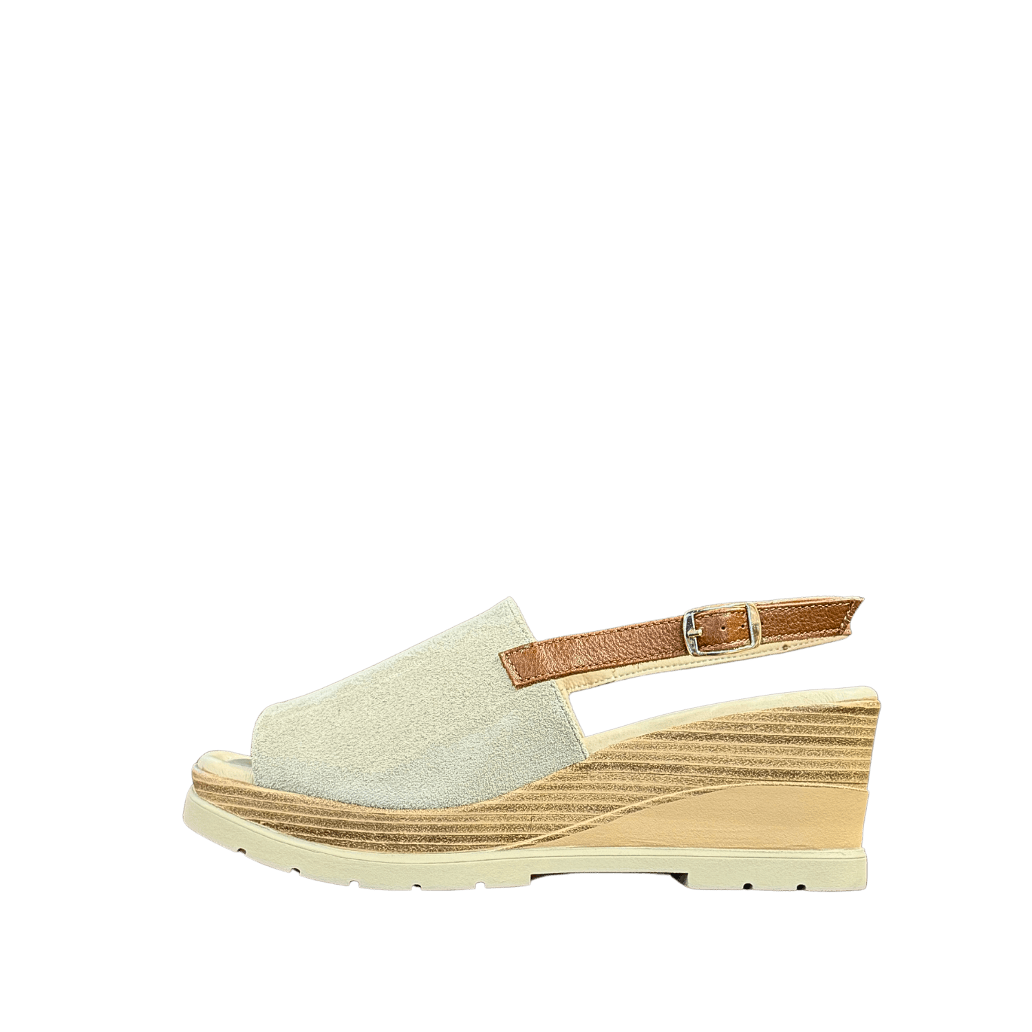 Volzak 5010 Sandale en daim Beige