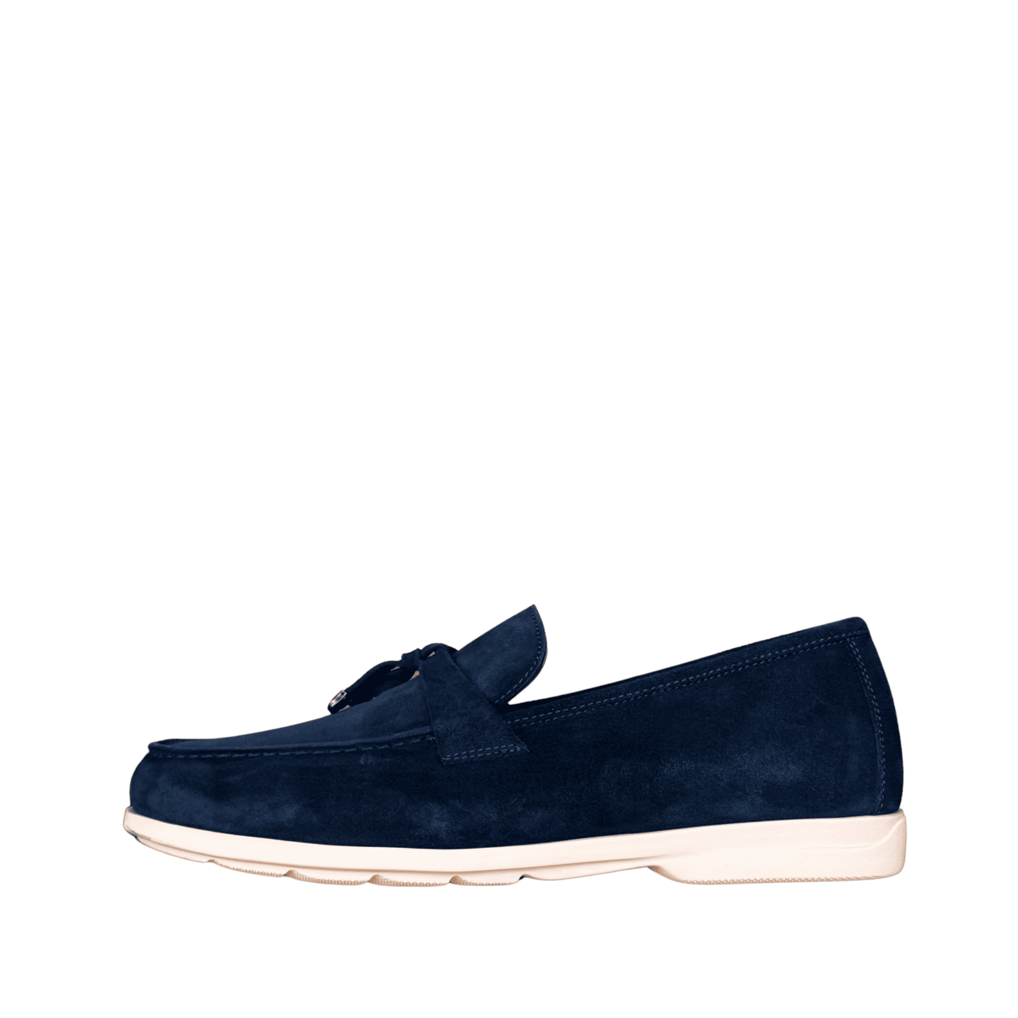 Volzak 3062 Mocassin en daim Bleu