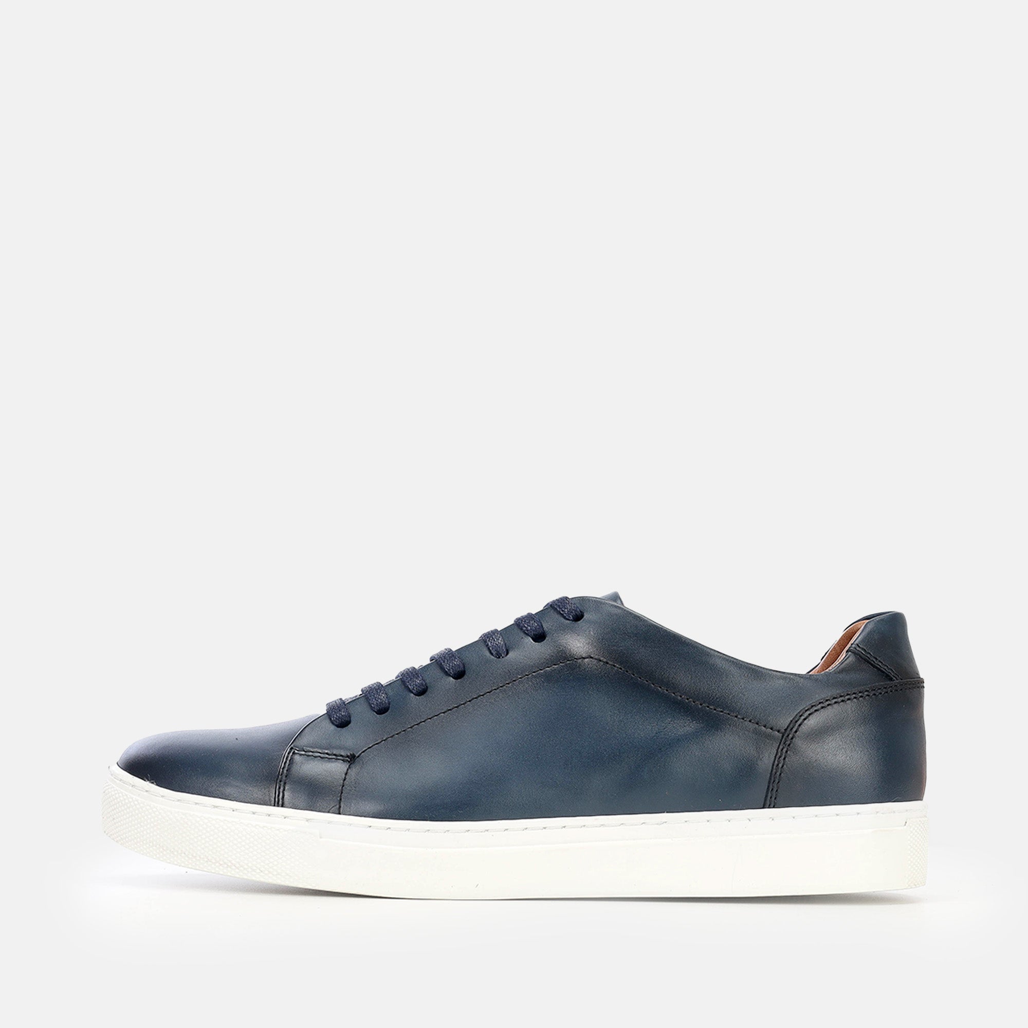 Volzak 5334 basket en cuir Bleu