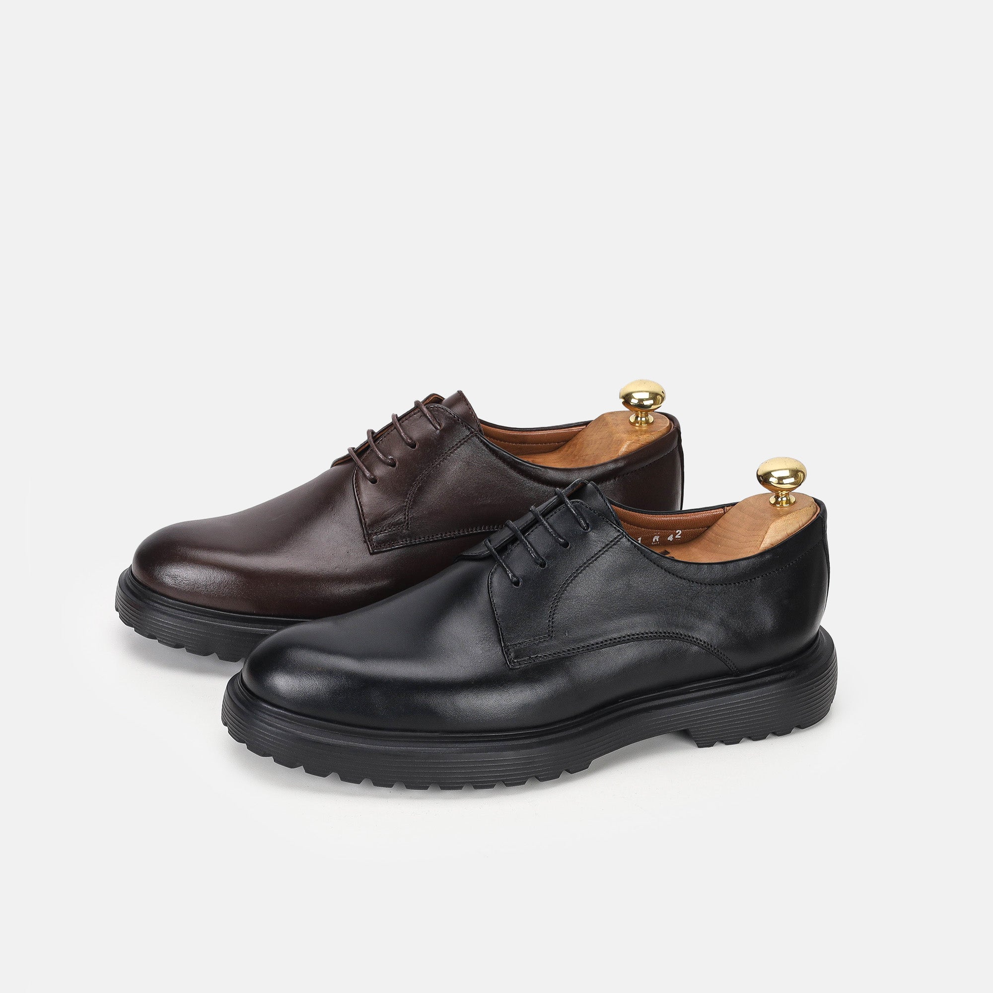 Volzak 5311 chaussure en cuir Marron
