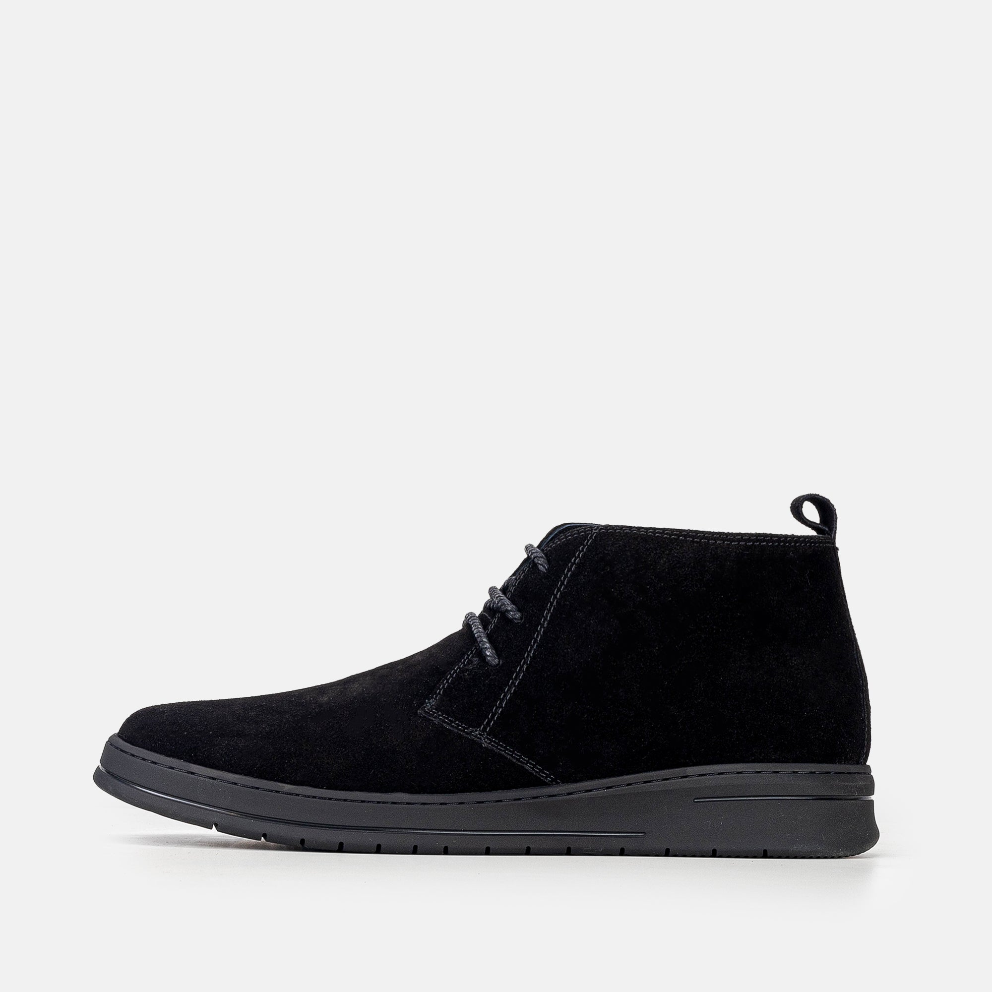Volzak 805 Suede Ankle Boot Black