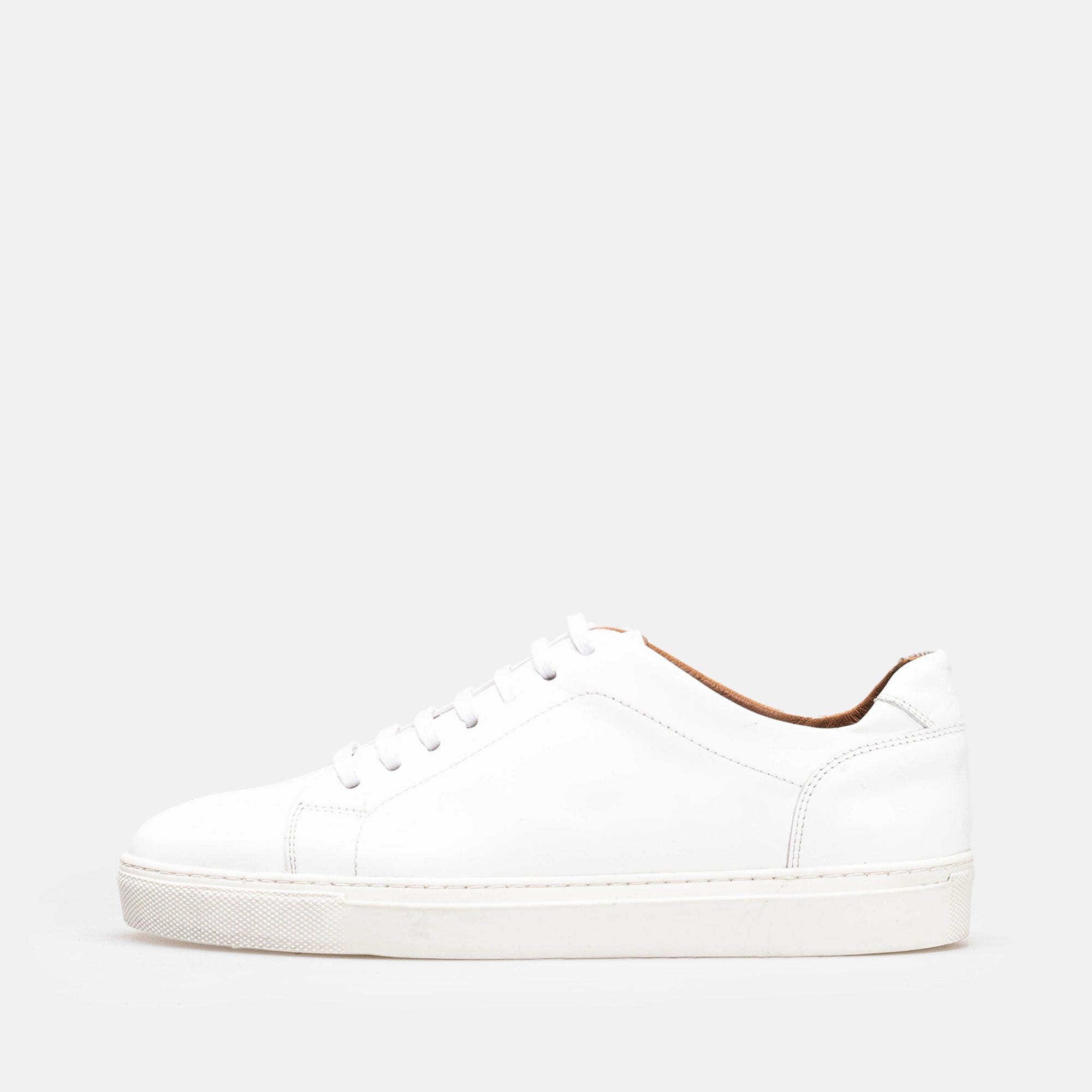 Volzak 5334 basket en cuir Blanc