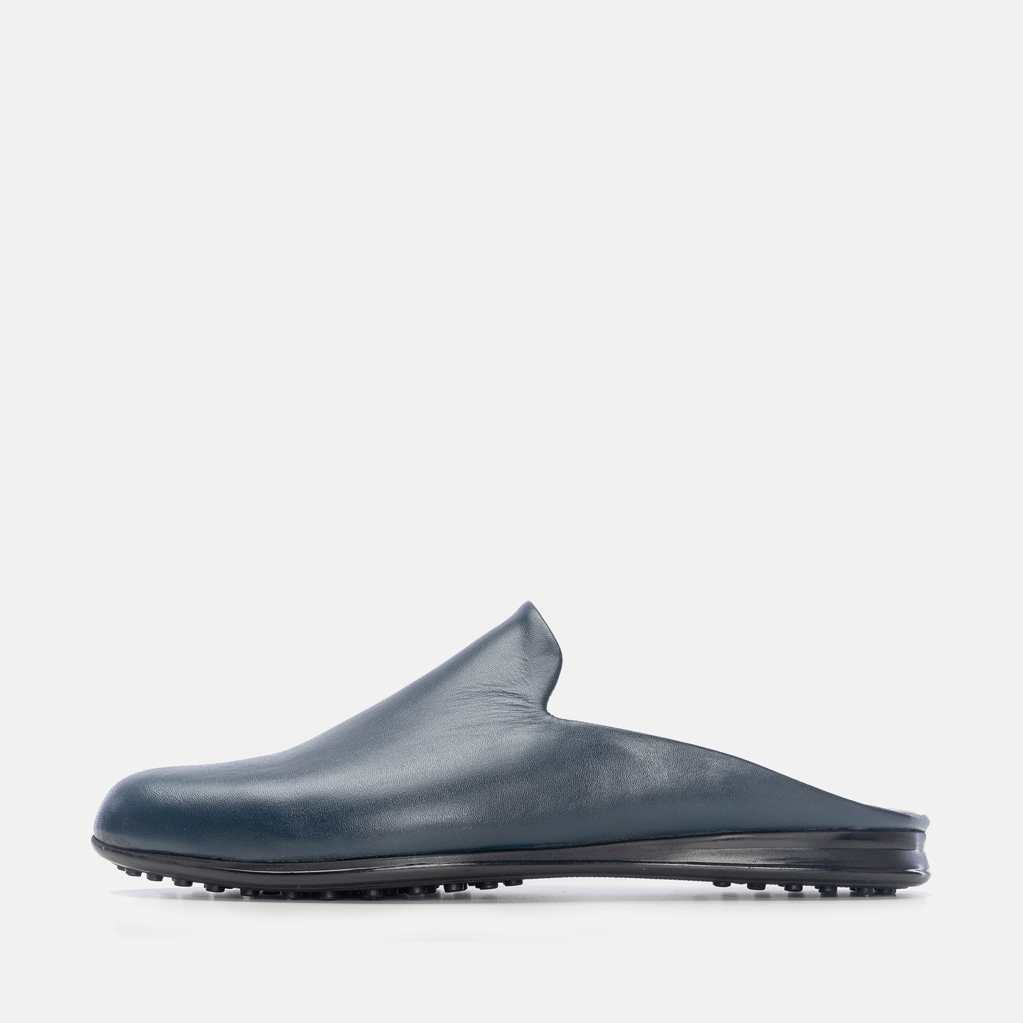Volzak 5174 Blue Leather Mule
