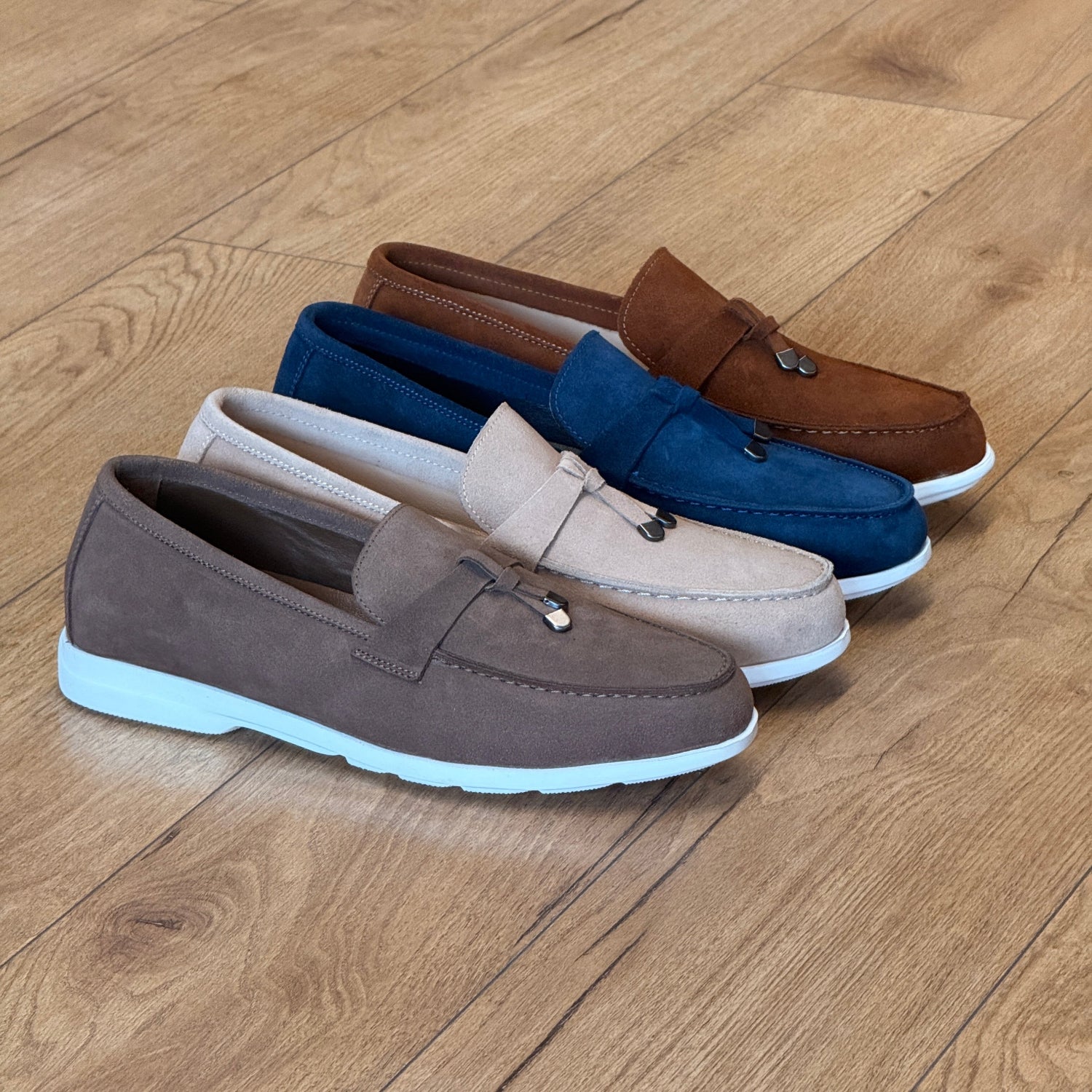 Volzak 3062 Mocassin en daim Camel