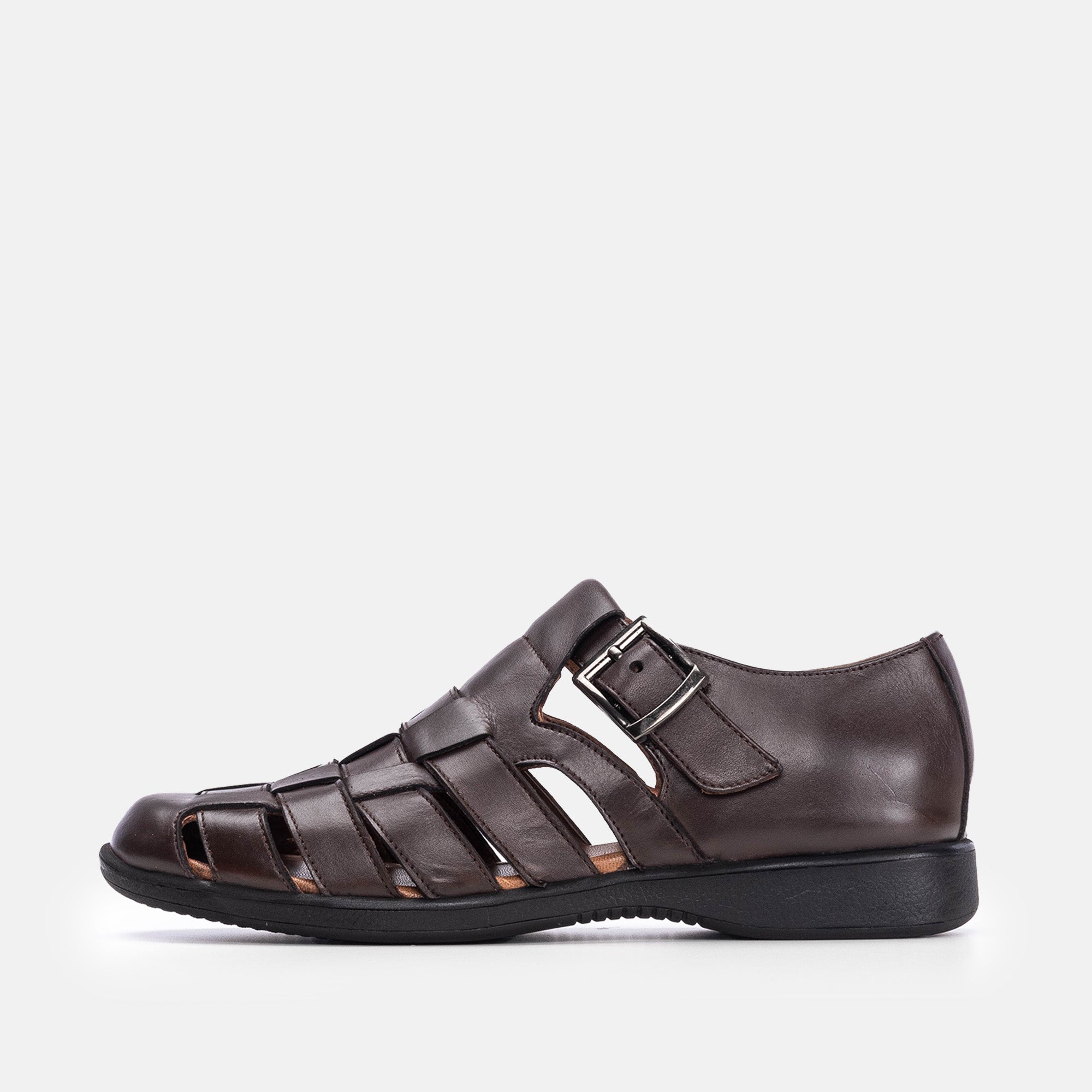 Volzak 5210 Brown Leather Sandal