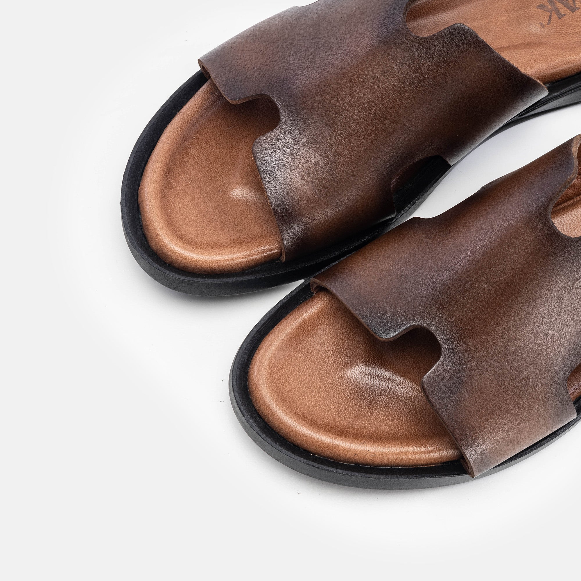 Volzak 5130 Vintage Brown Leather Sandal