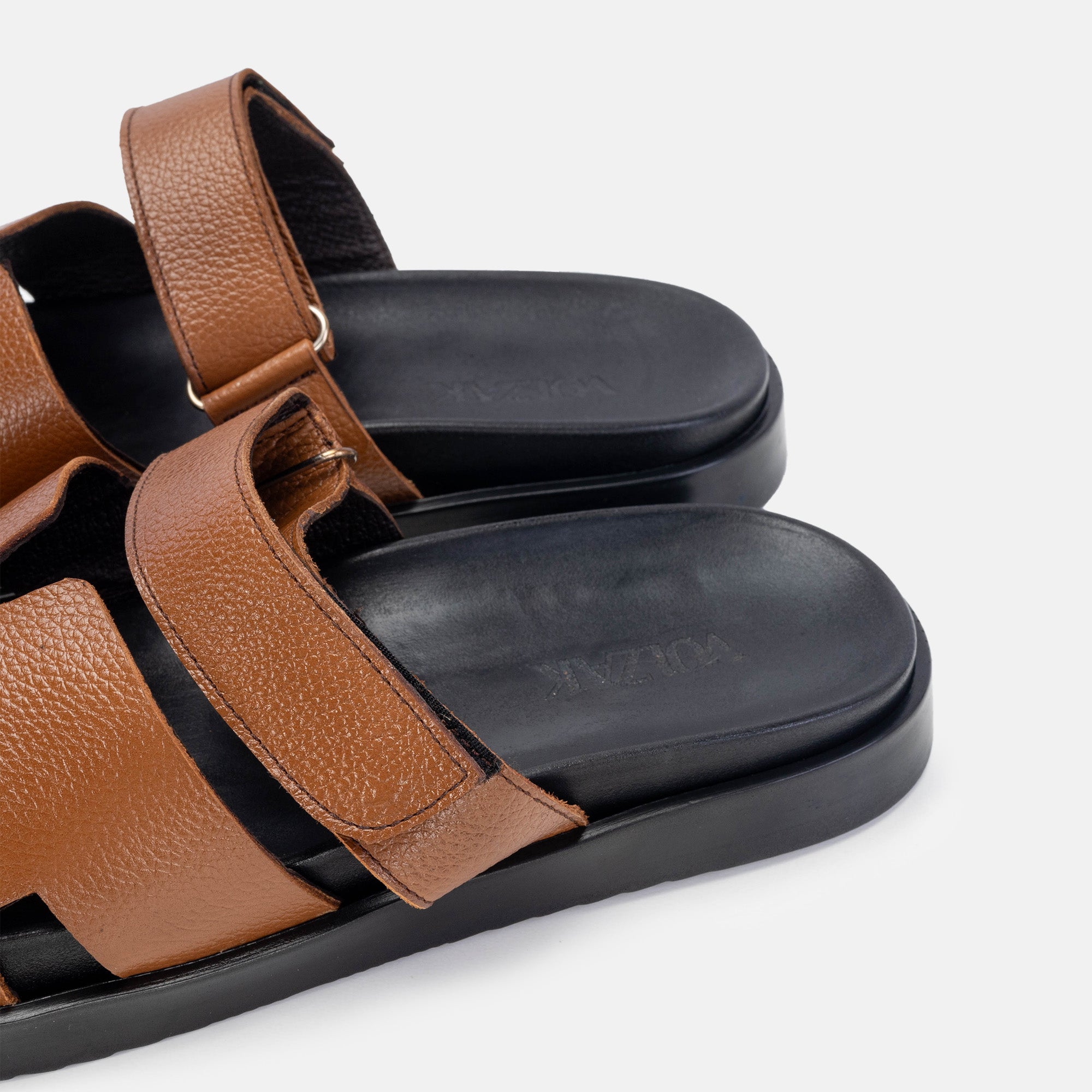 Volzak 5222 Camel leather sandal
