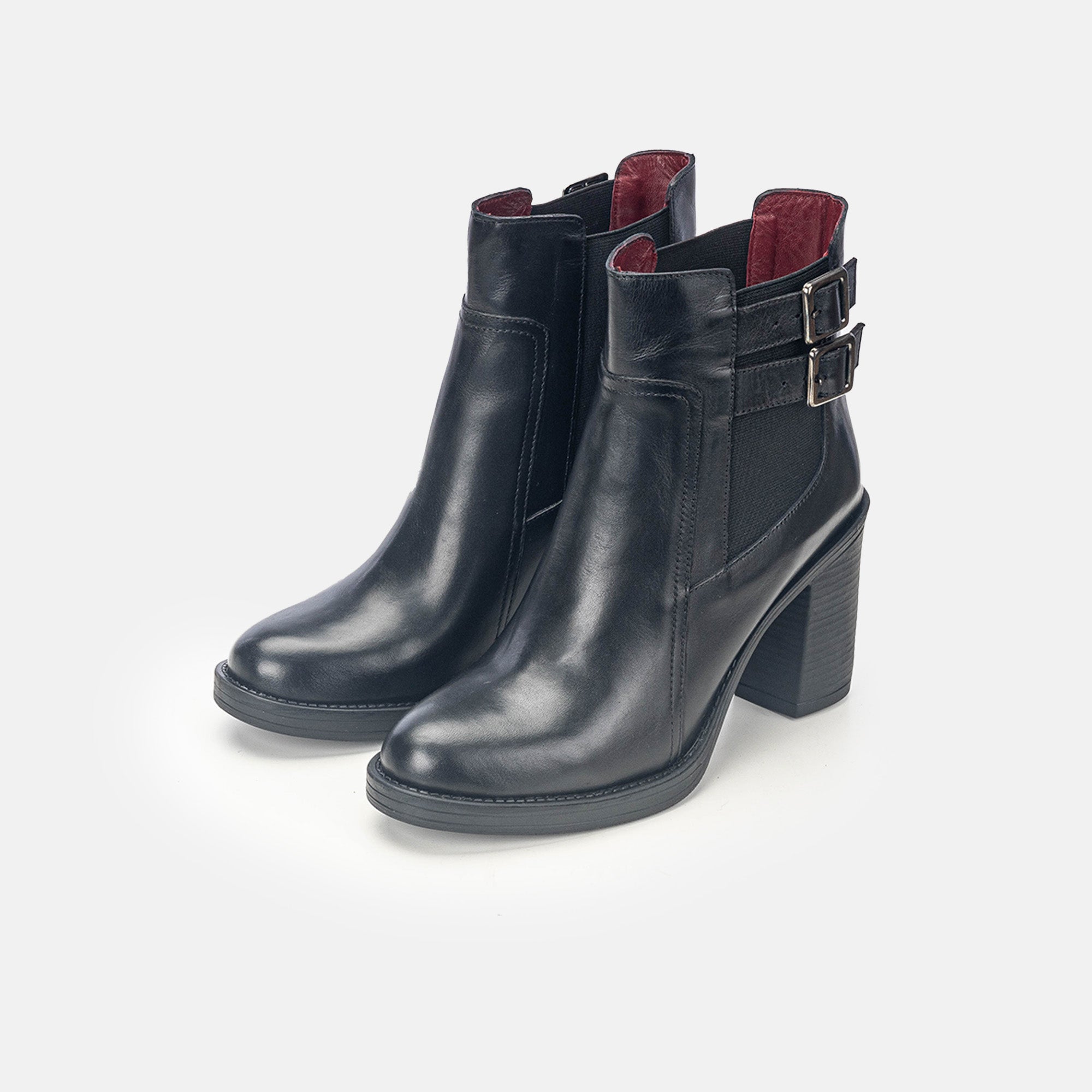 Volzak 2026 Bottine en cuir Noir