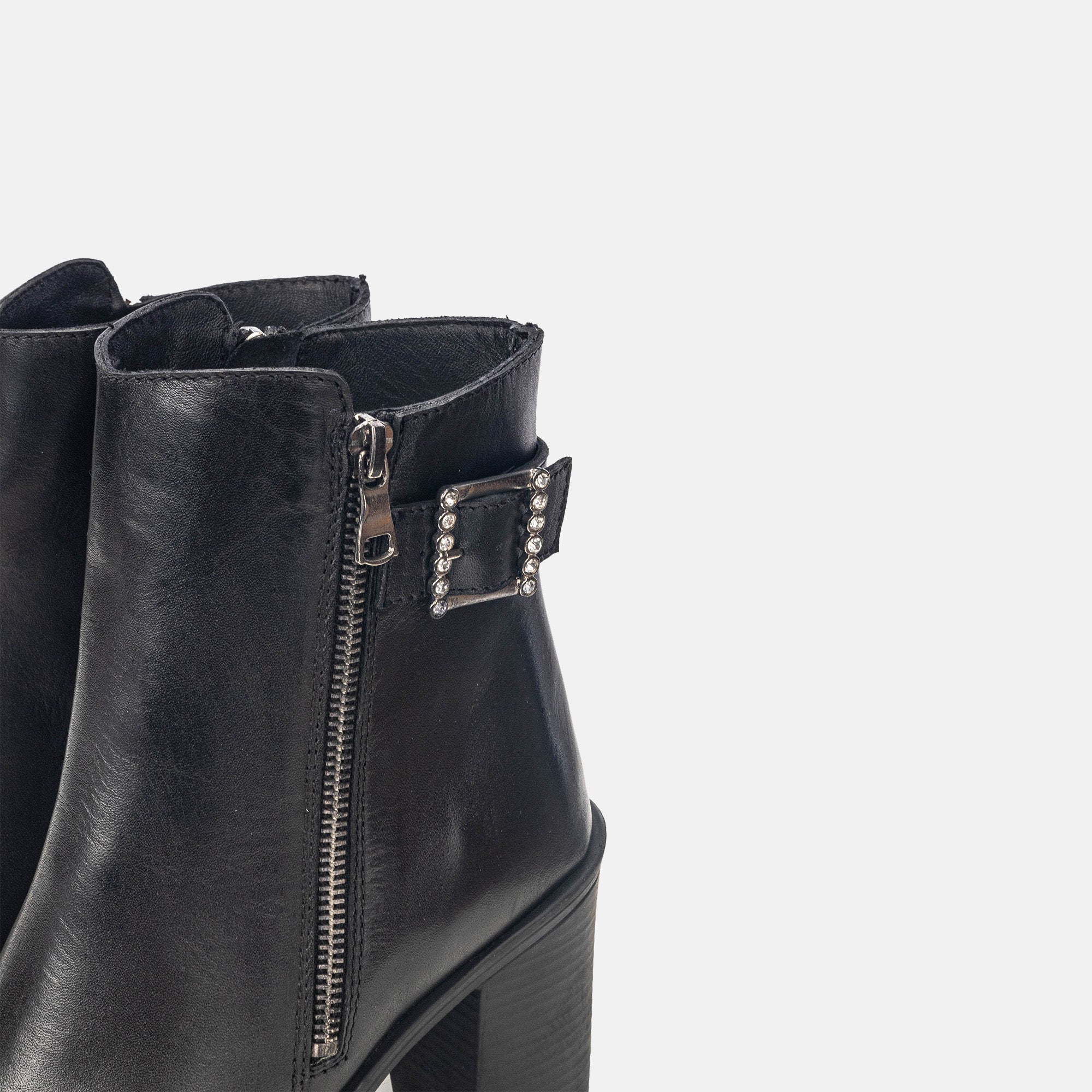 Volzak 9919 Bottine en cuir Noir