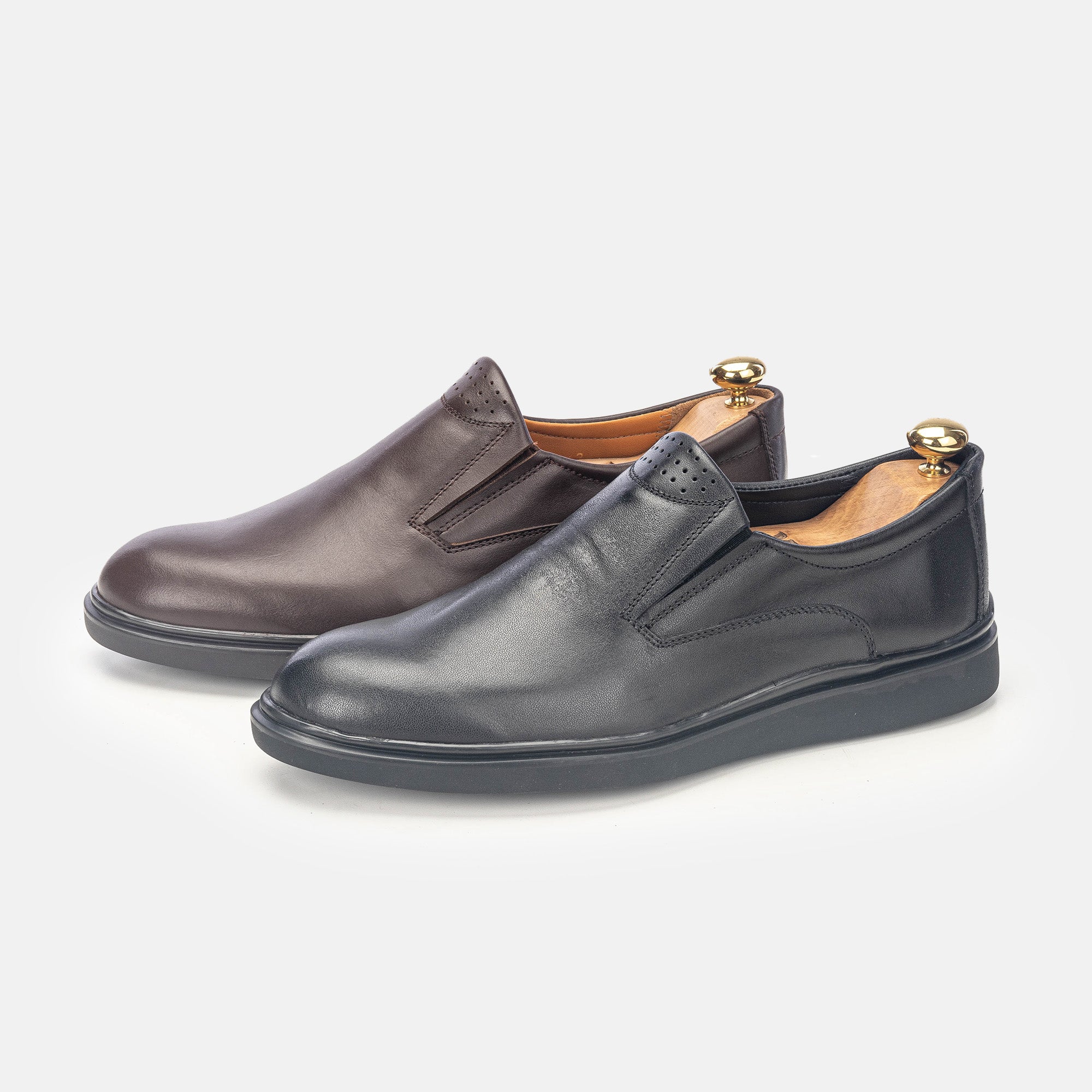 Volzak 8850 Chaussure en cuir Noir