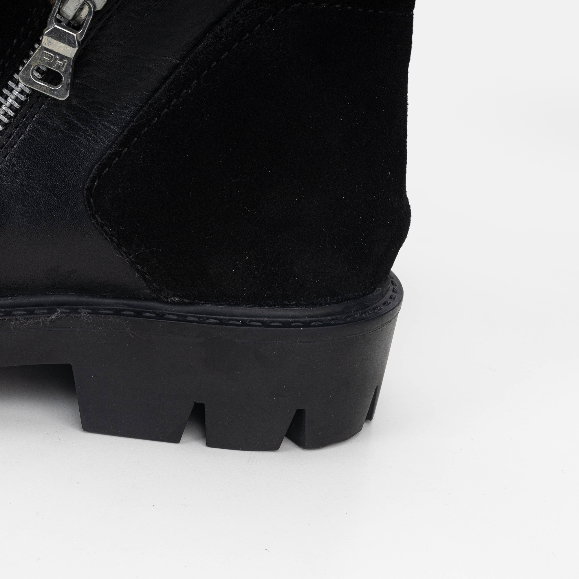 Volzak 1087 Bottine en daim Noir